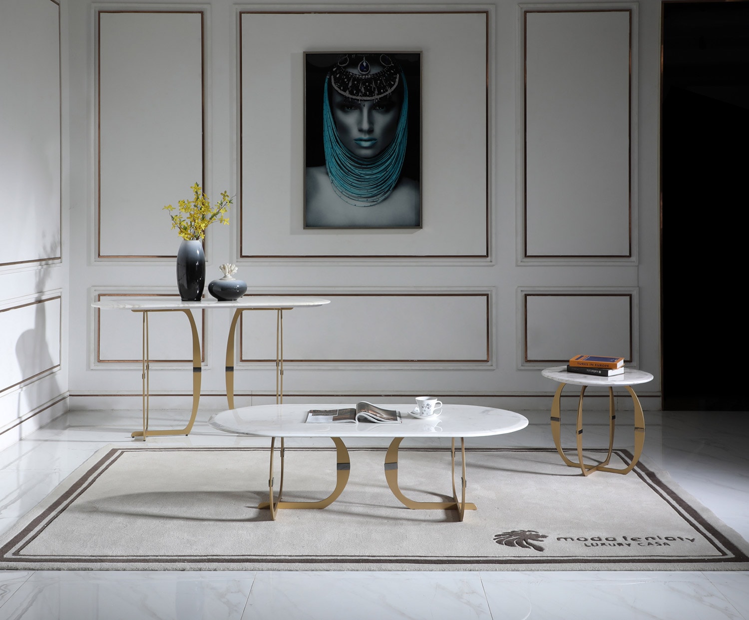 Modrest Echo - Modern Marble End Table
