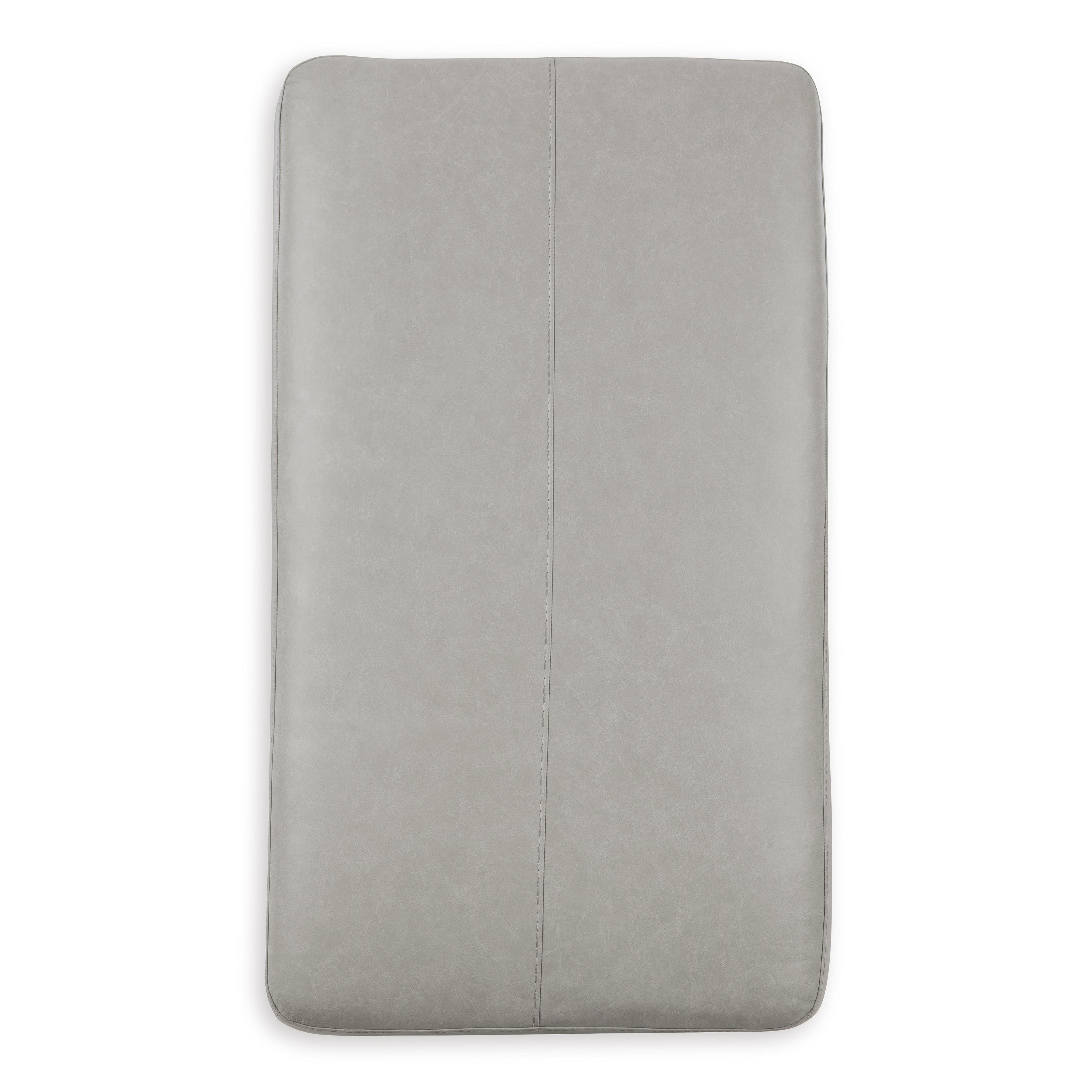 Signature Design by Ashley Amiata Leather Match Ottoman 5740408 IMAGE 3
