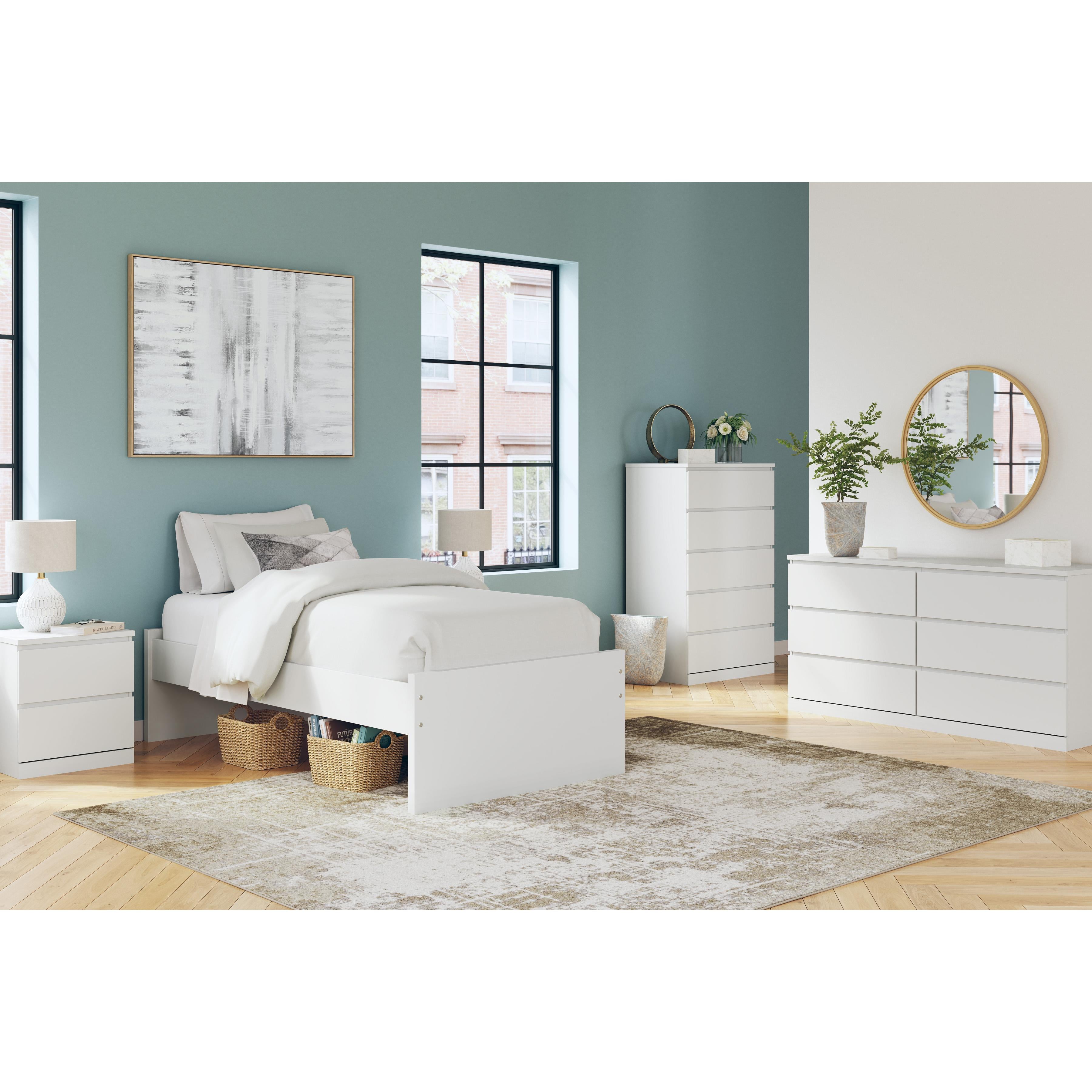 Diamond Modern Furniture Exclusive Design Onita Twin Platform Bed EB9630-52/EB9630-89/B100-11 IMAGE 6