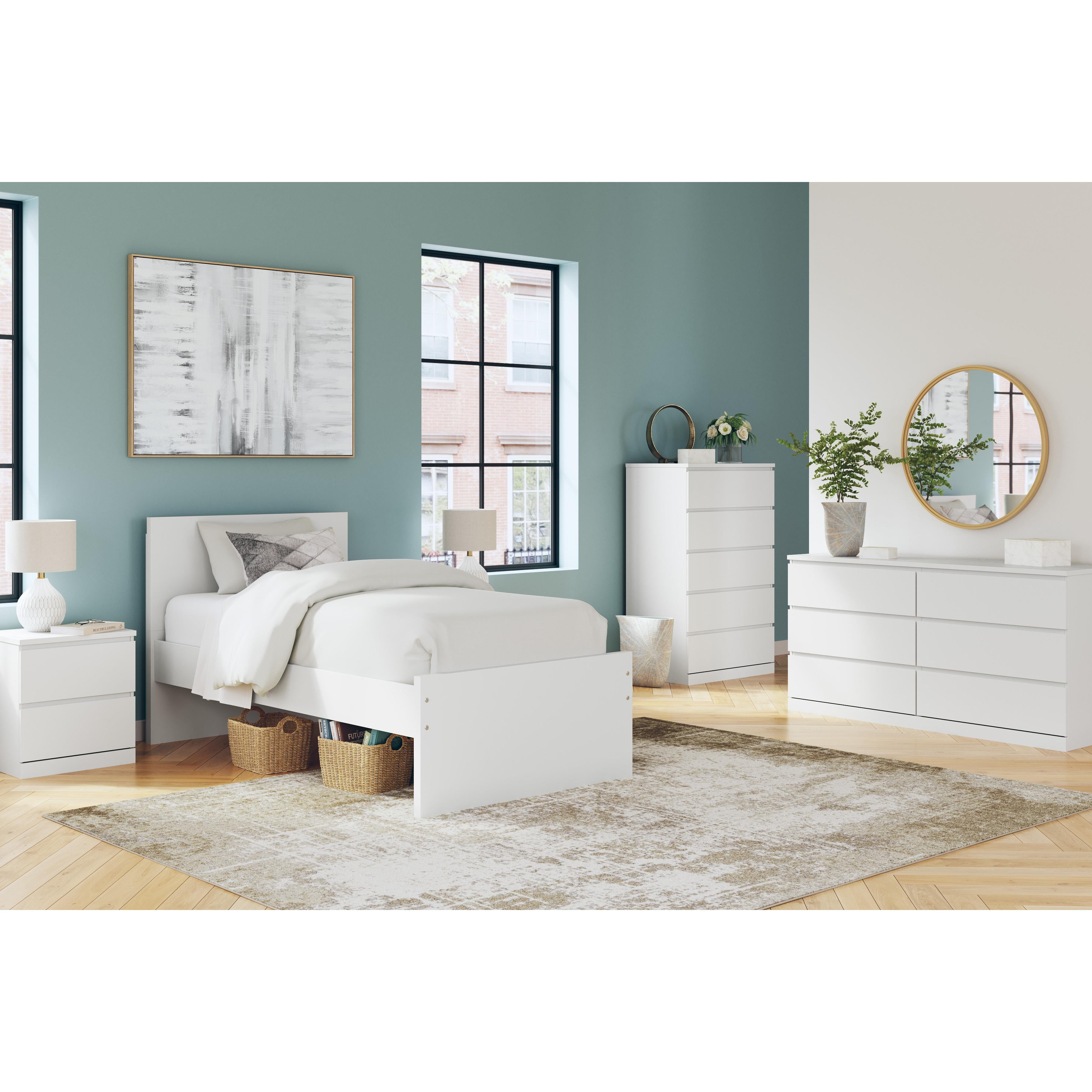 Diamond Modern Furniture Exclusive Design Onita Twin Panel Bed EB9630-253/EB9630-52/EB9630-89/B100-11 IMAGE 7