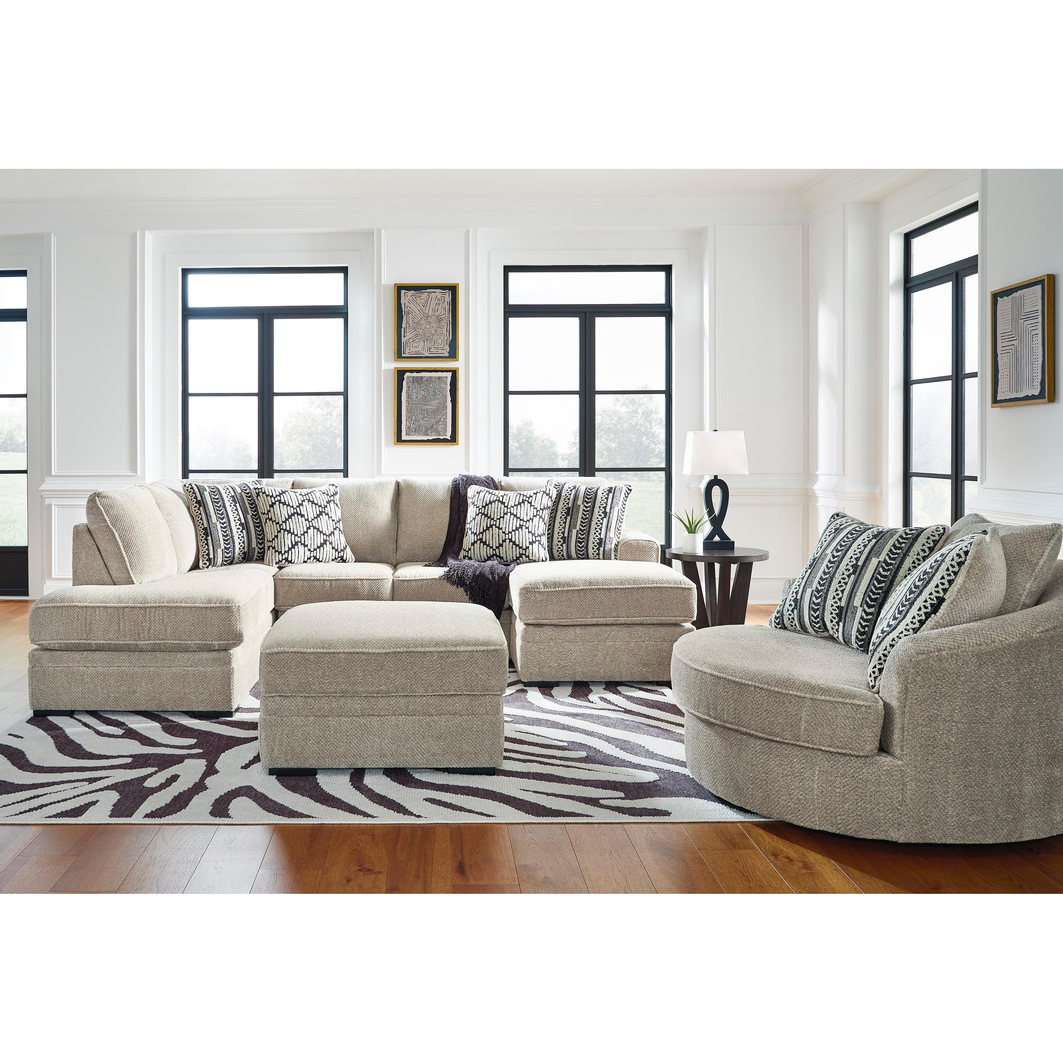 Benchcraft Calnita Fabric 2 pc Sectional 2050216/2050203 IMAGE 8