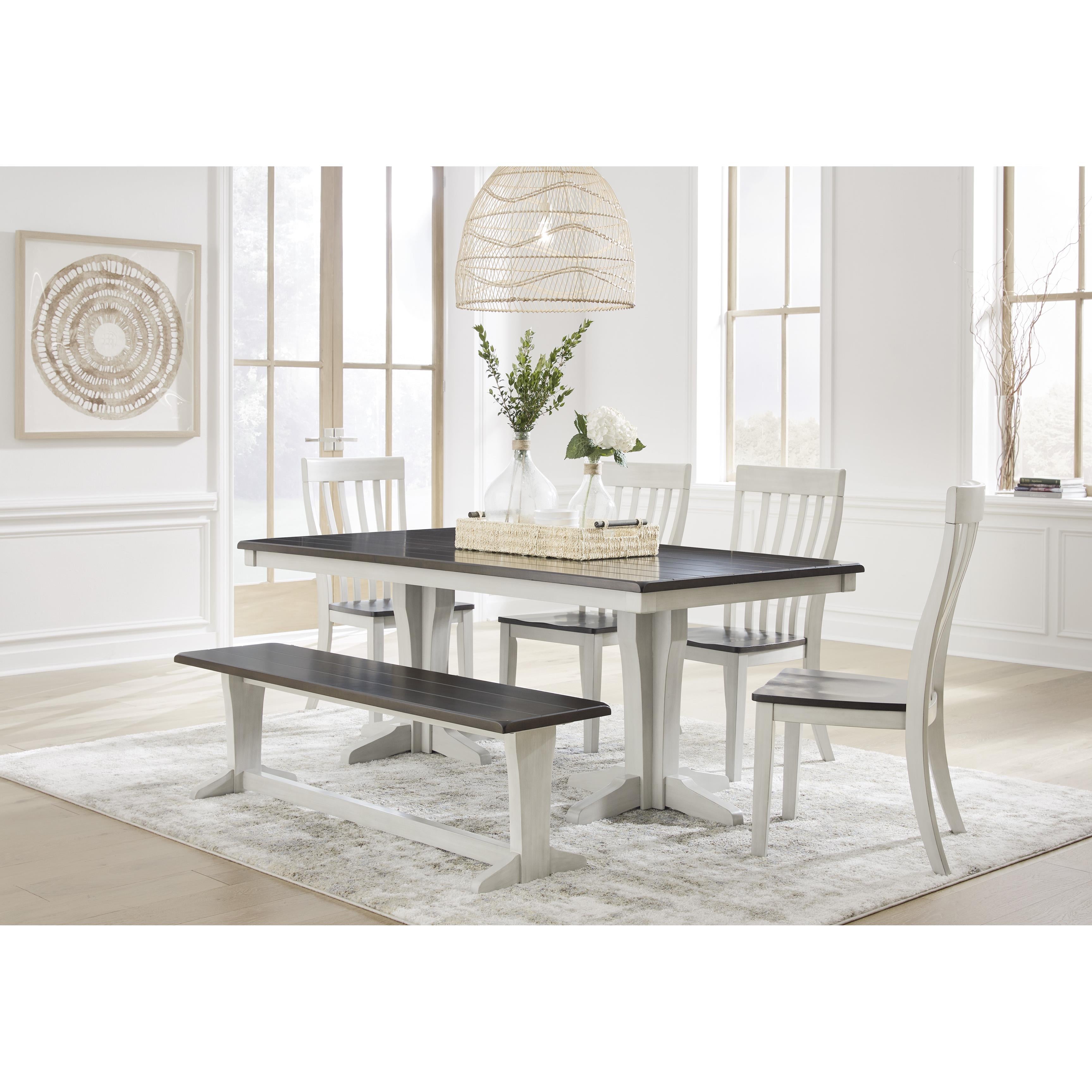 Signature Design by Ashley Darborn Dining Table with Pedestal Base D796-25B/D796-25T IMAGE 10
