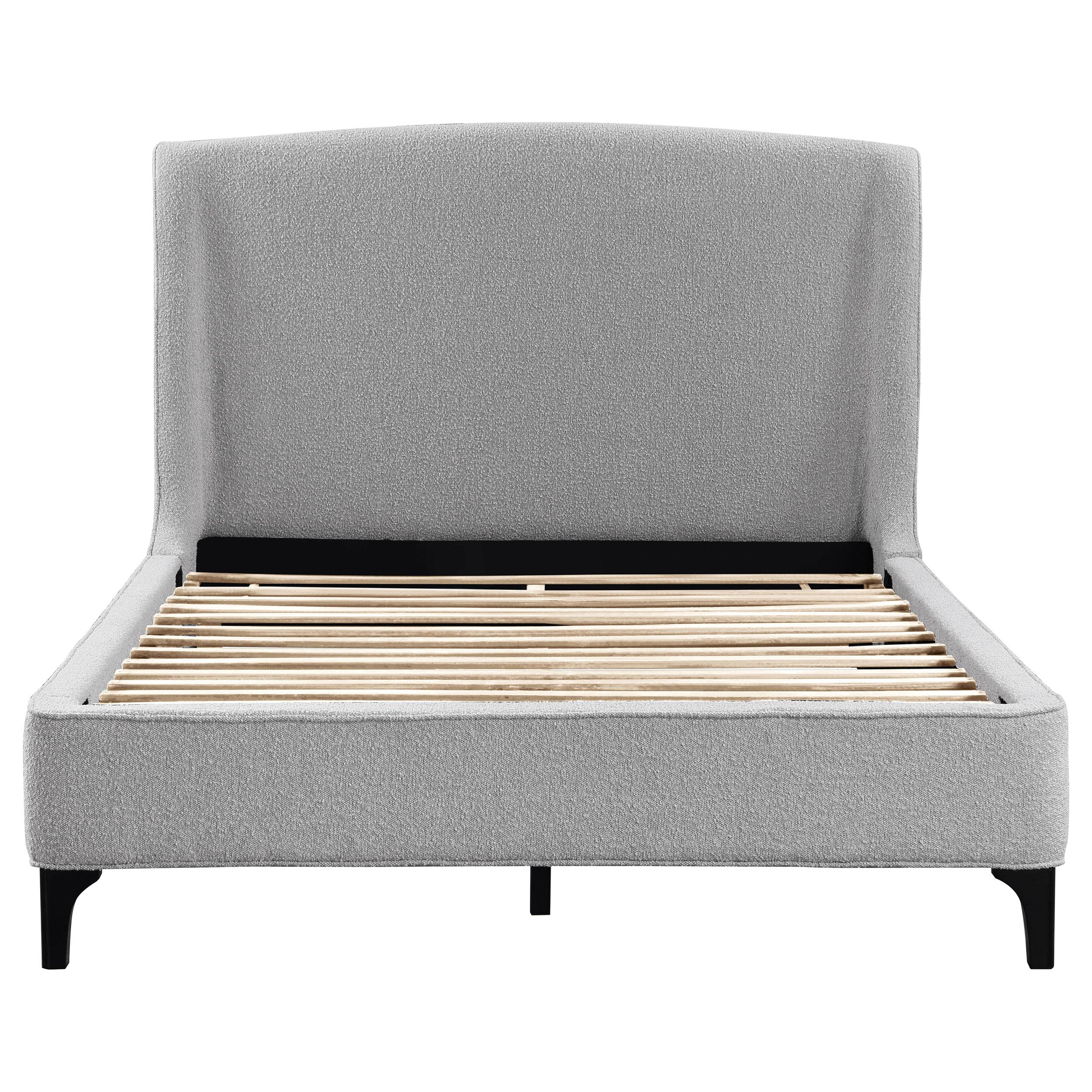 Diamond Modern Furniture COA King Upholstered Panel Bed 306021KE IMAGE 3