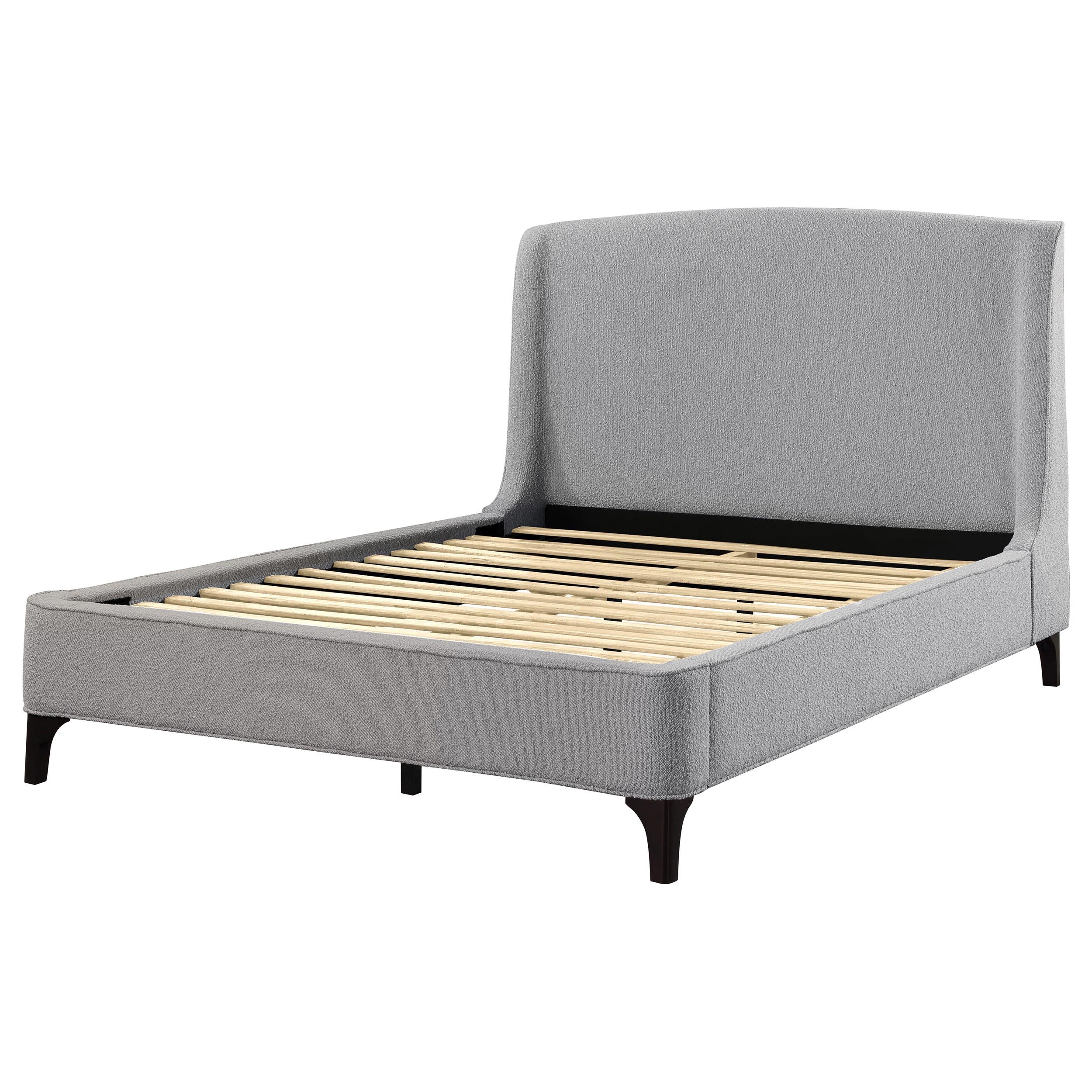 Diamond Modern Furniture COA King Upholstered Panel Bed 306021KE IMAGE 4
