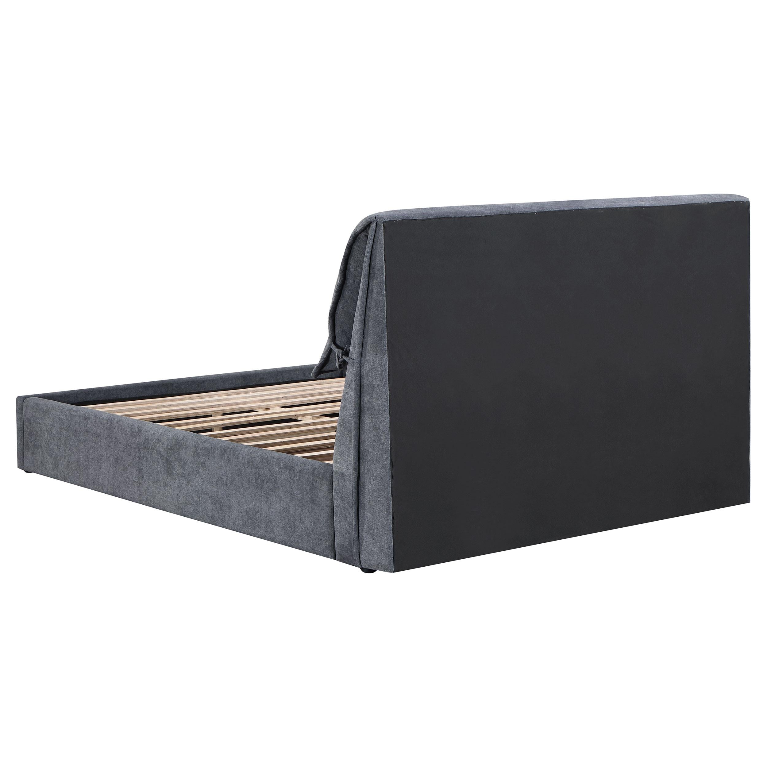 Diamond Modern Furniture COA Queen Upholstered Panel Bed 306041Q IMAGE 4