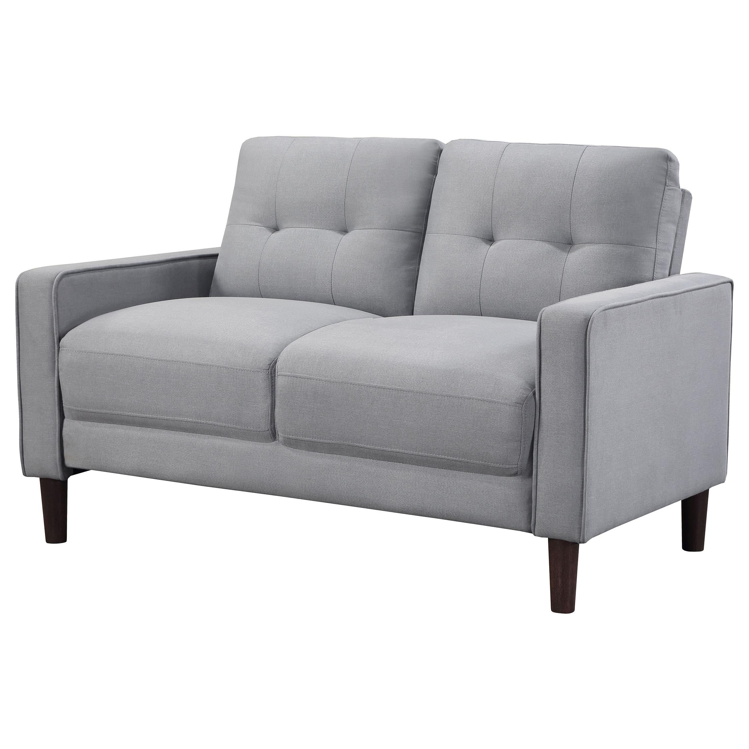 Diamond Modern Furniture COA Bowen Stationary Fabric Loveseat 506782 IMAGE 3
