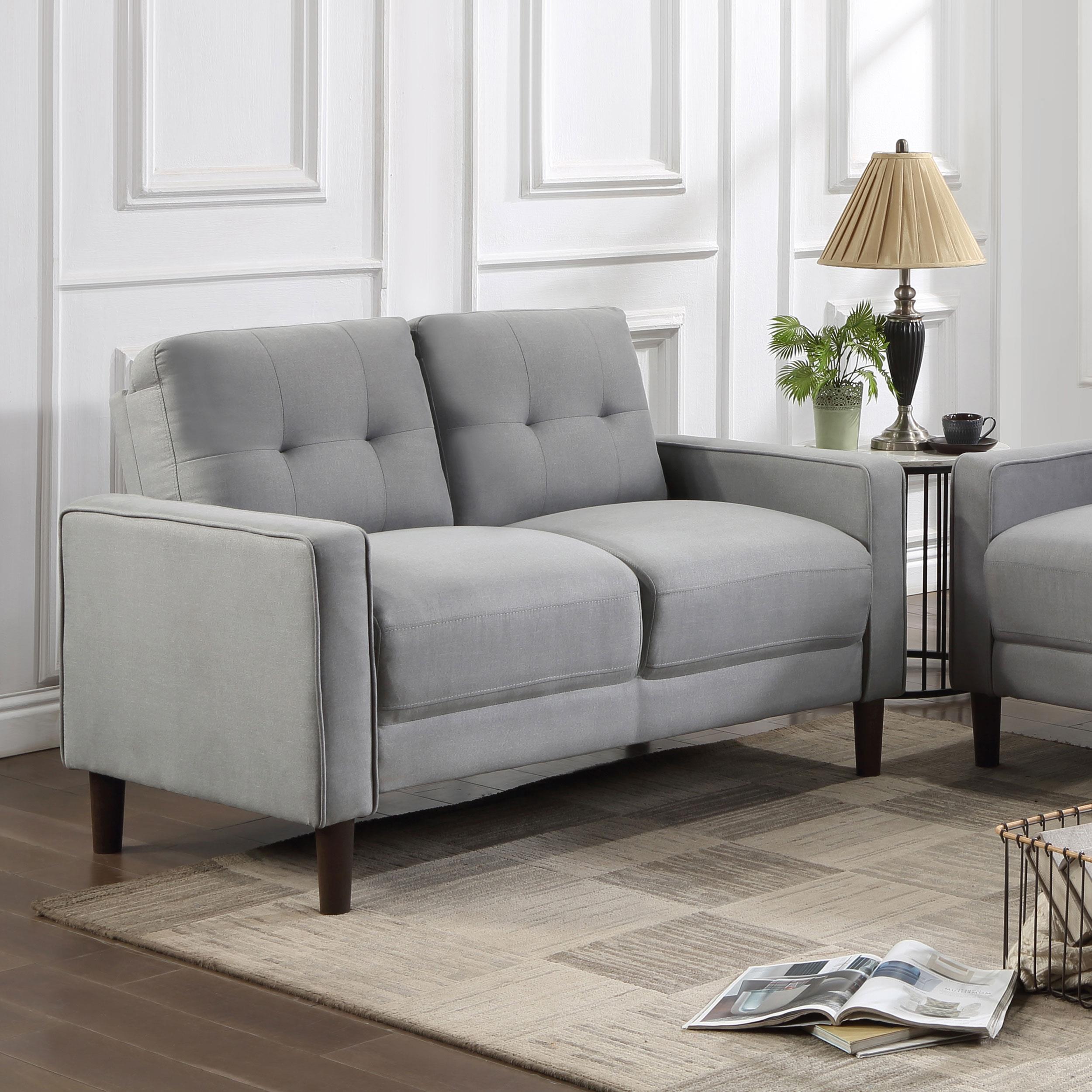 Diamond Modern Furniture COA Bowen Stationary Fabric Loveseat 506782 IMAGE 9