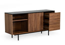 Modrest Maggie - Modern Walnut and Grey Buffet