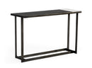 Modrest Fargo - Modern Ceramic & Grey Walnut Console Table