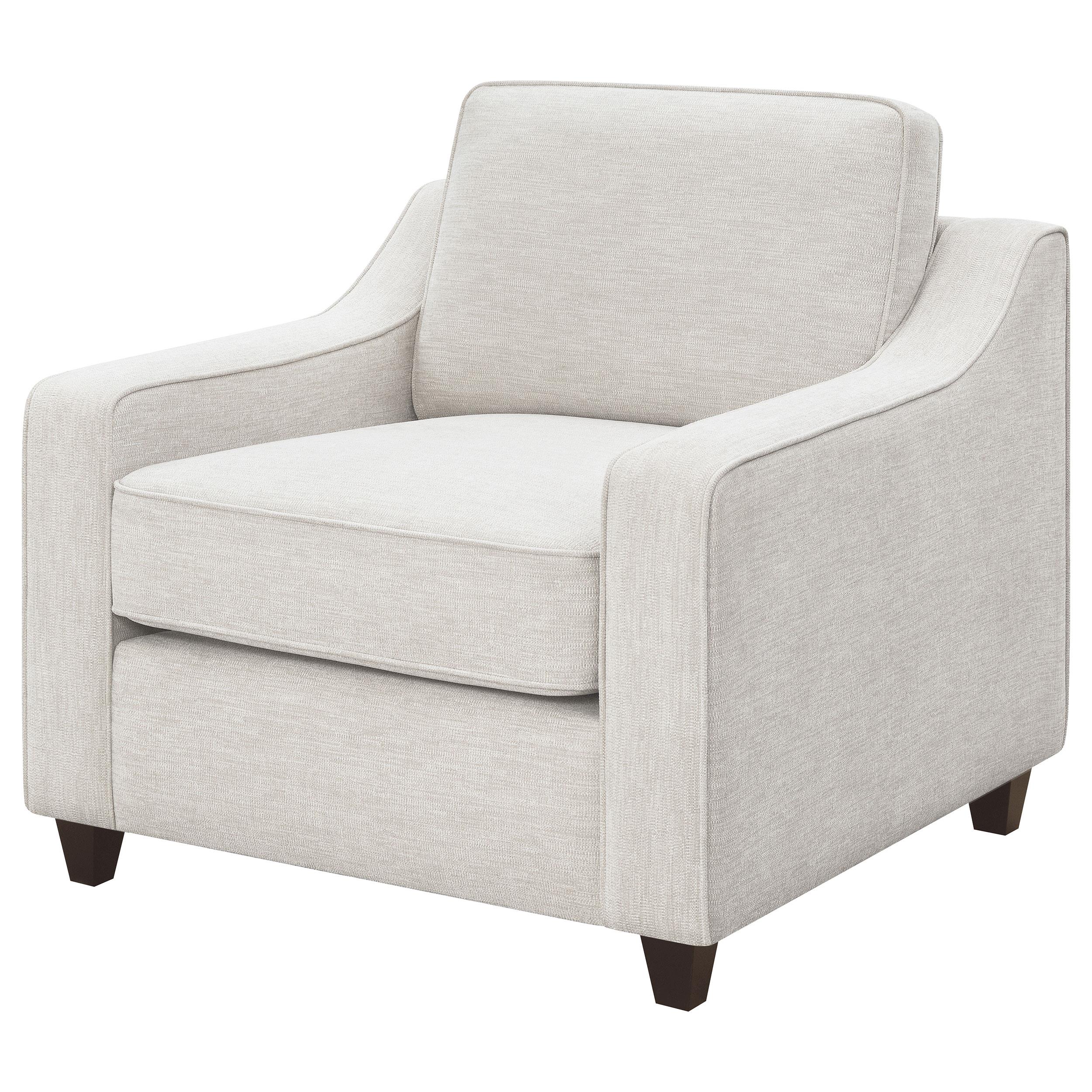Coaster Furniture Christine Stationary Fabric Chair 552063 IMAGE 3