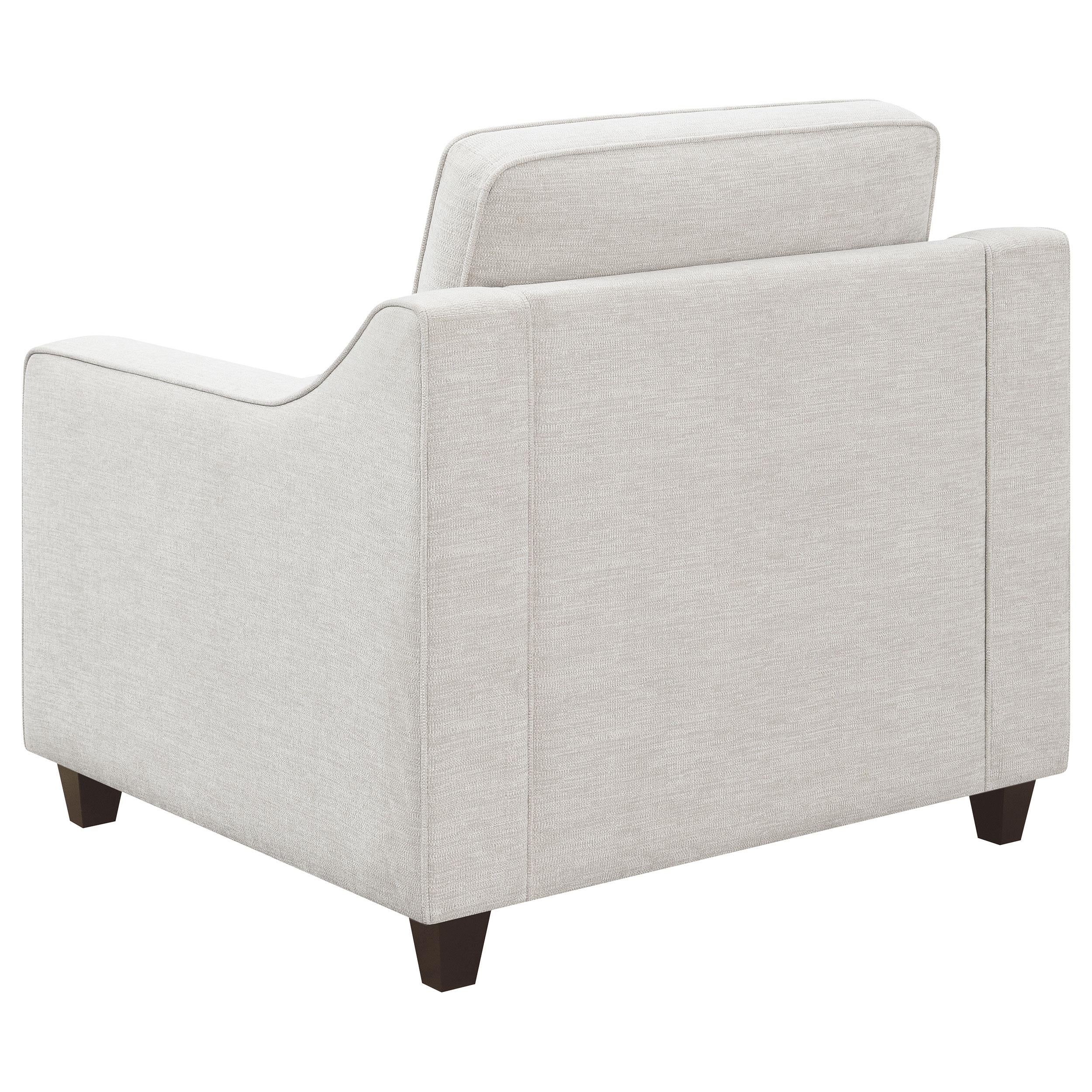 Diamond Modern Furniture COA Christine Stationary Fabric Chair 552063 IMAGE 5