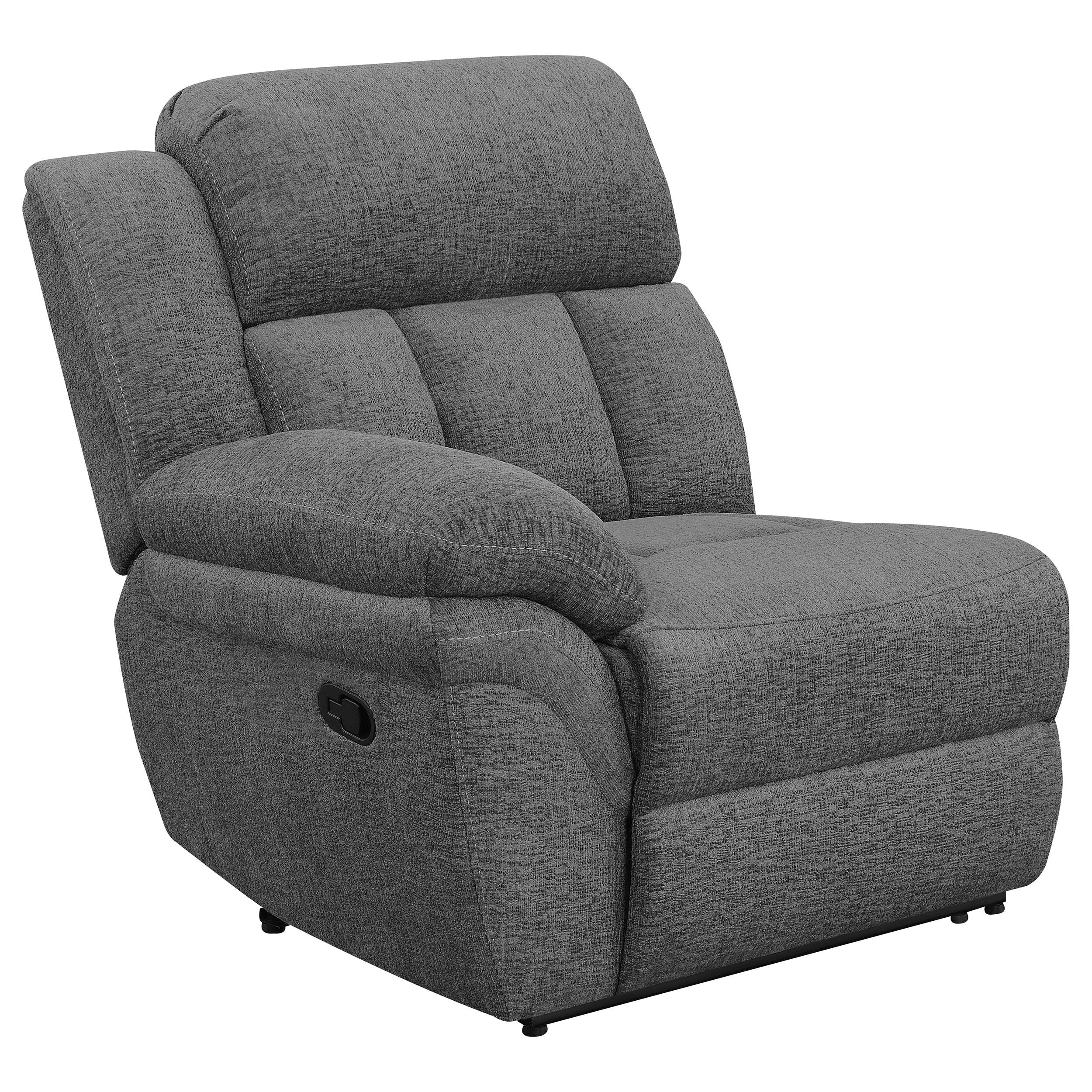 Diamond Modern Furniture COA Bahrain Reclining Fabric Loveseat with Console 609542 IMAGE 3