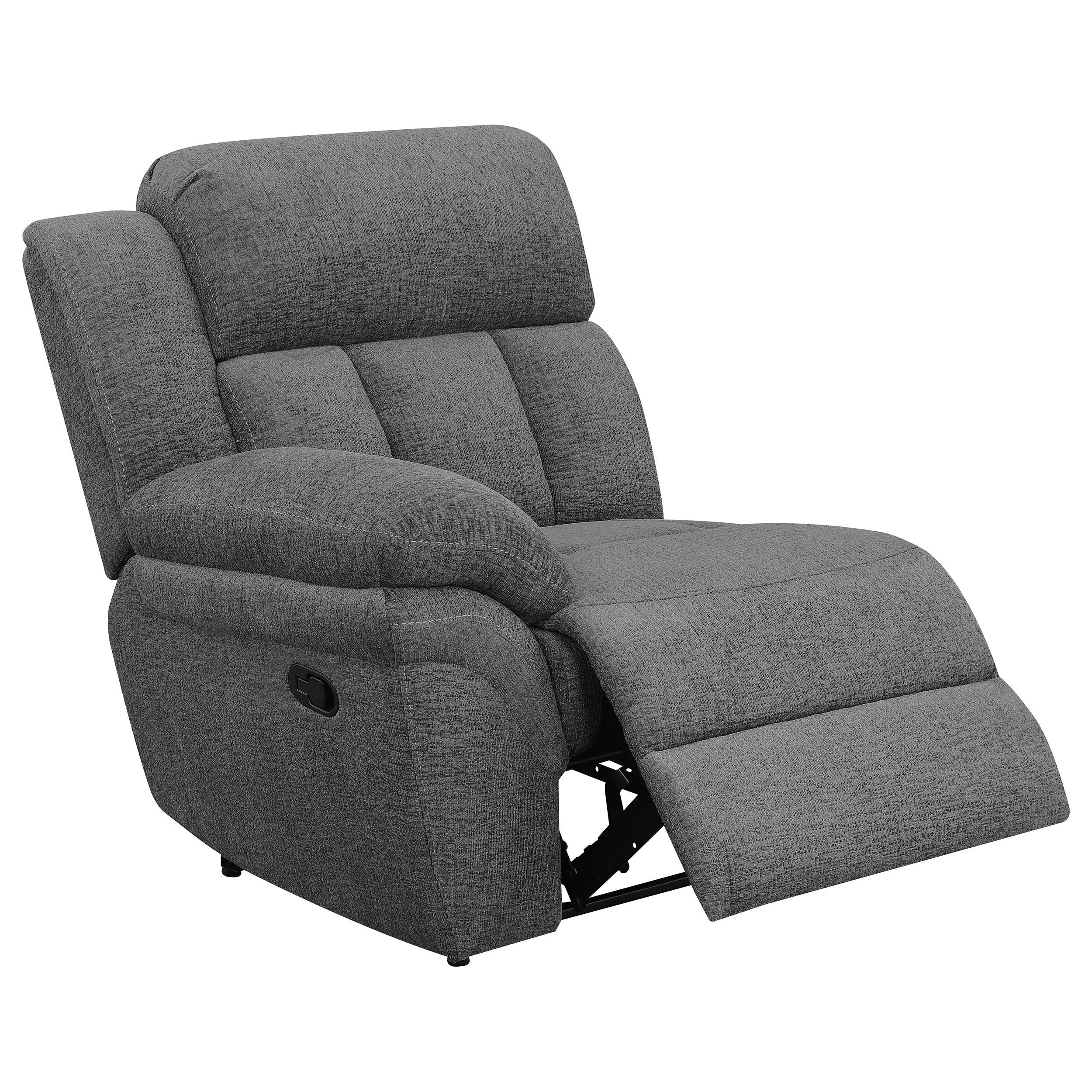 Diamond Modern Furniture COA Bahrain Reclining Fabric Loveseat with Console 609542 IMAGE 4