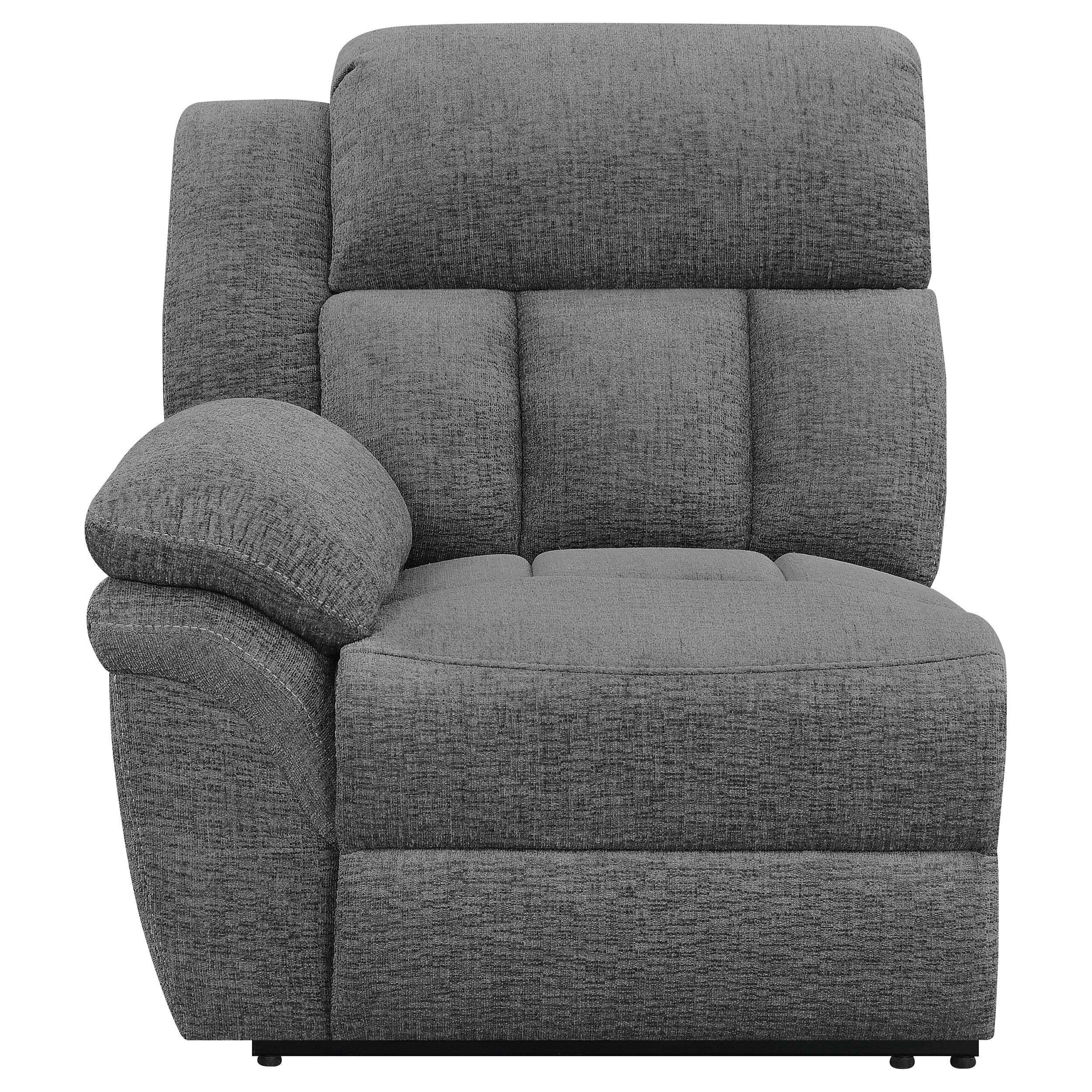 Diamond Modern Furniture COA Bahrain Reclining Fabric Loveseat with Console 609542 IMAGE 5