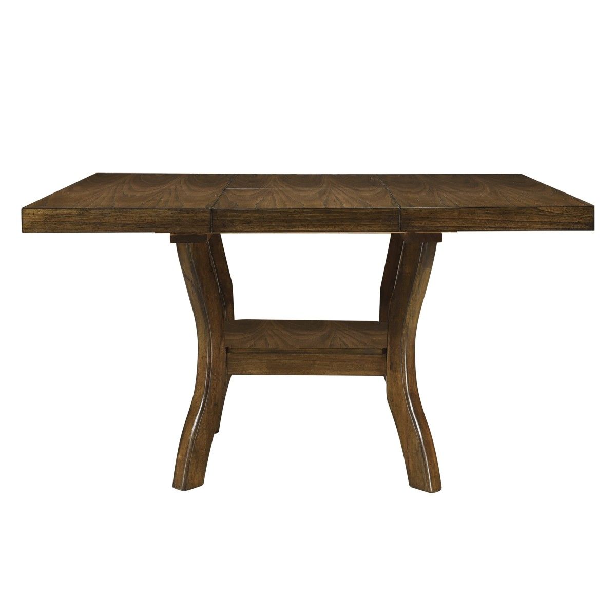 Darla - Dining Table With Butterfly Leaf - Brown