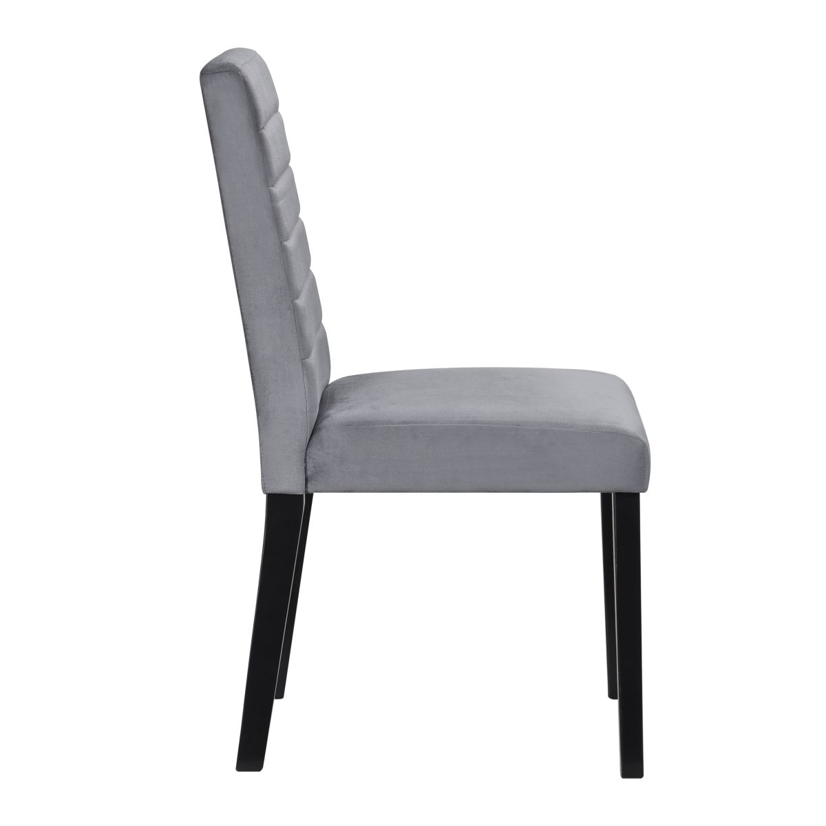 Andreas - 5 Piece Dining Room Set (Table & 4 Side Chairs) - Black / Gray