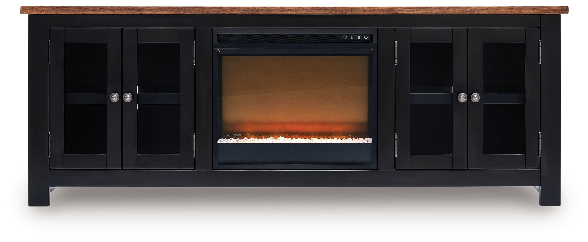 Wildenauer - 76" TV Stand With Electric Fireplace
