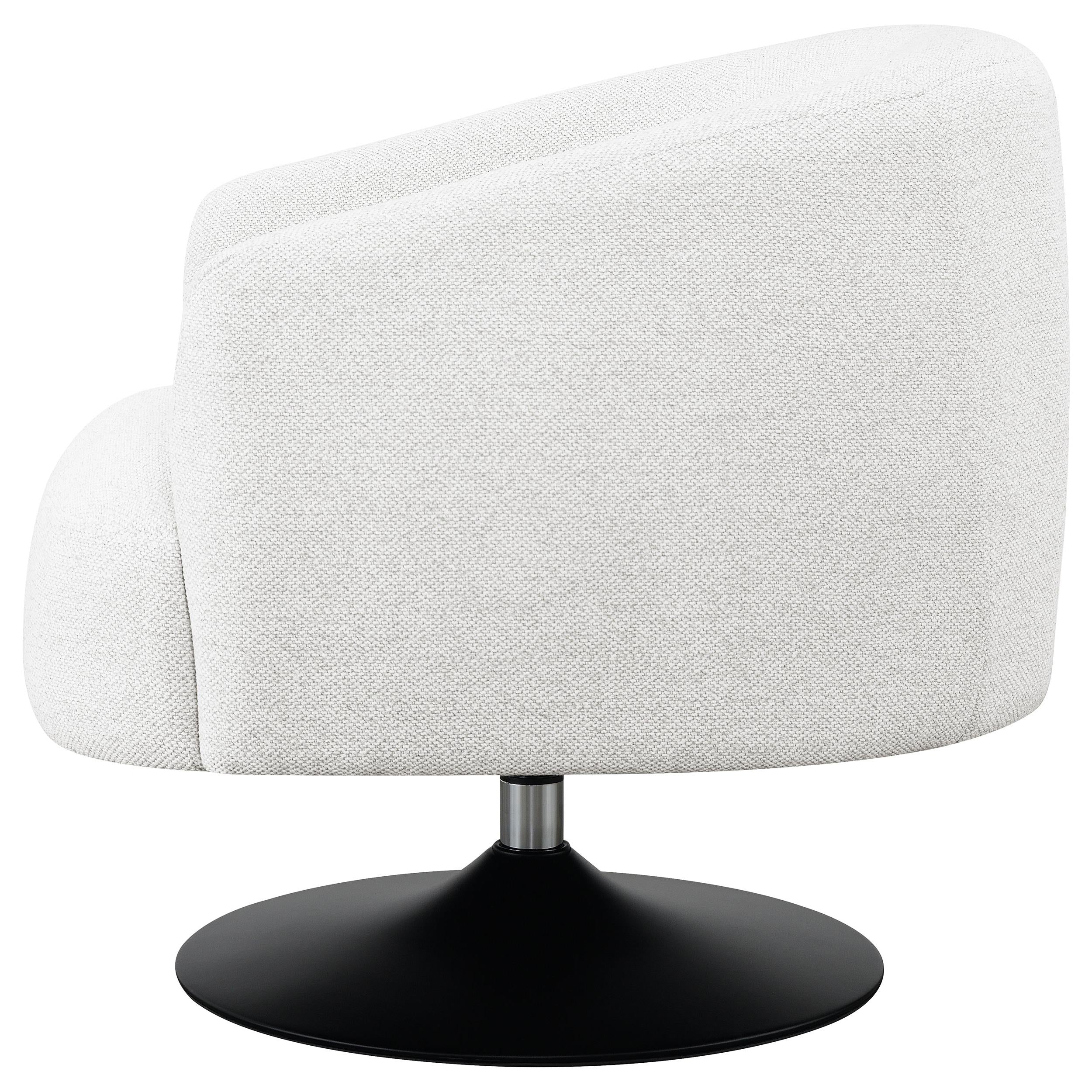 Coaster Furniture Dave Swivel Fabric Accent Chair 905739 IMAGE 4