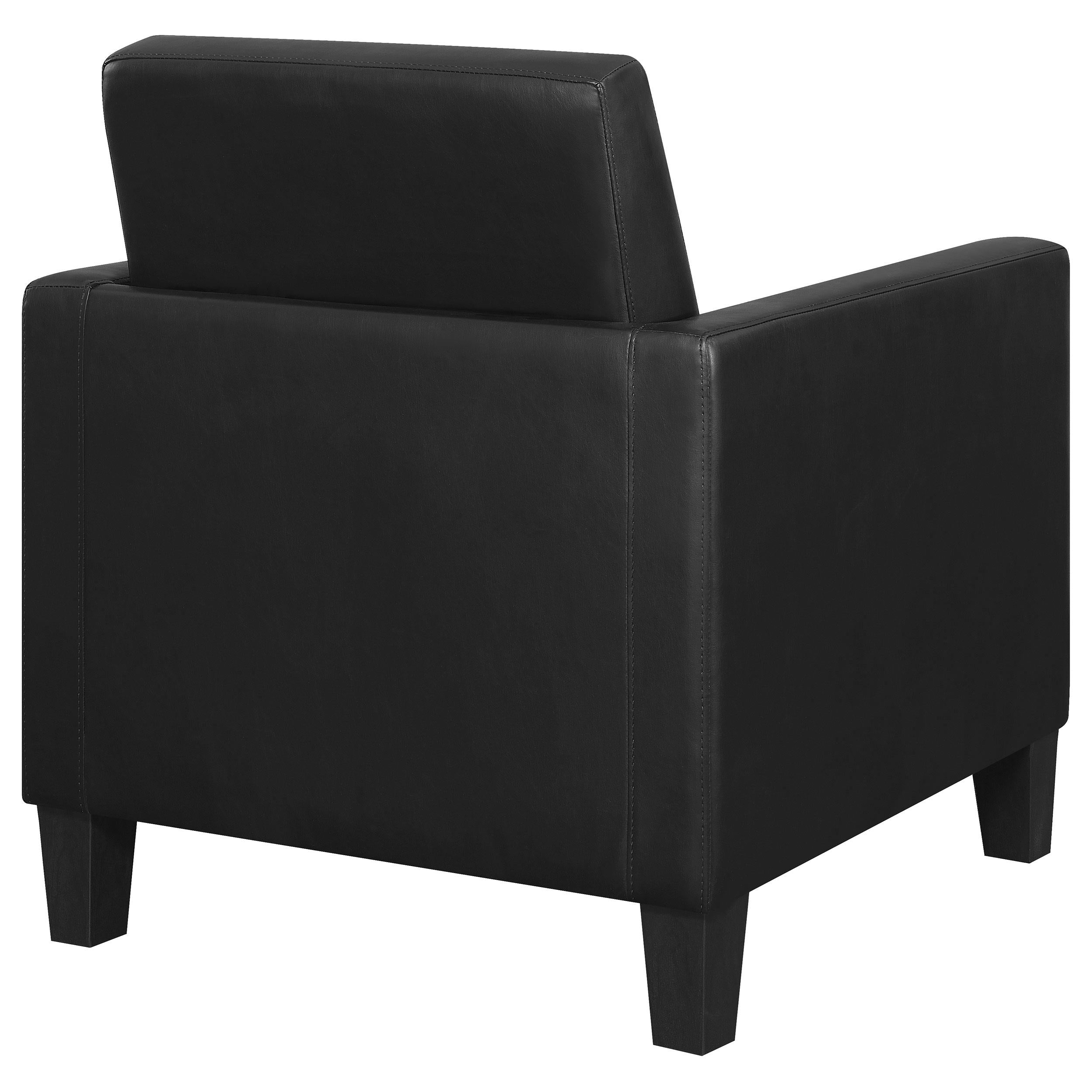 Diamond Modern Furniture COA Julio Stationary Leatherette Accent Chair 909478 IMAGE 6