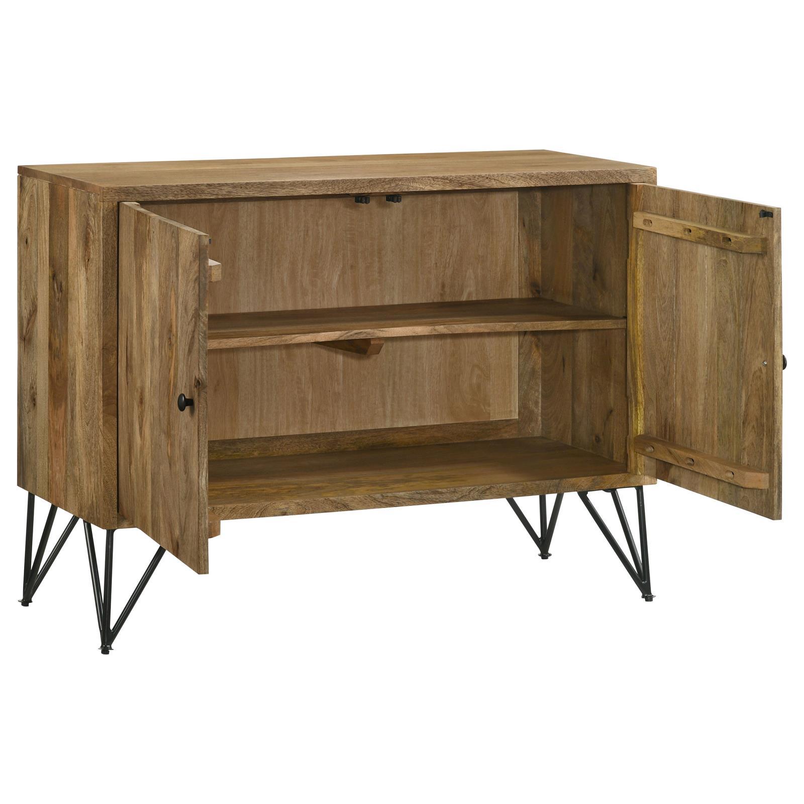 Coaster Furniture Eileen 959651 Rectangular 2-Door Accent Cabinet - Natural IMAGE 3