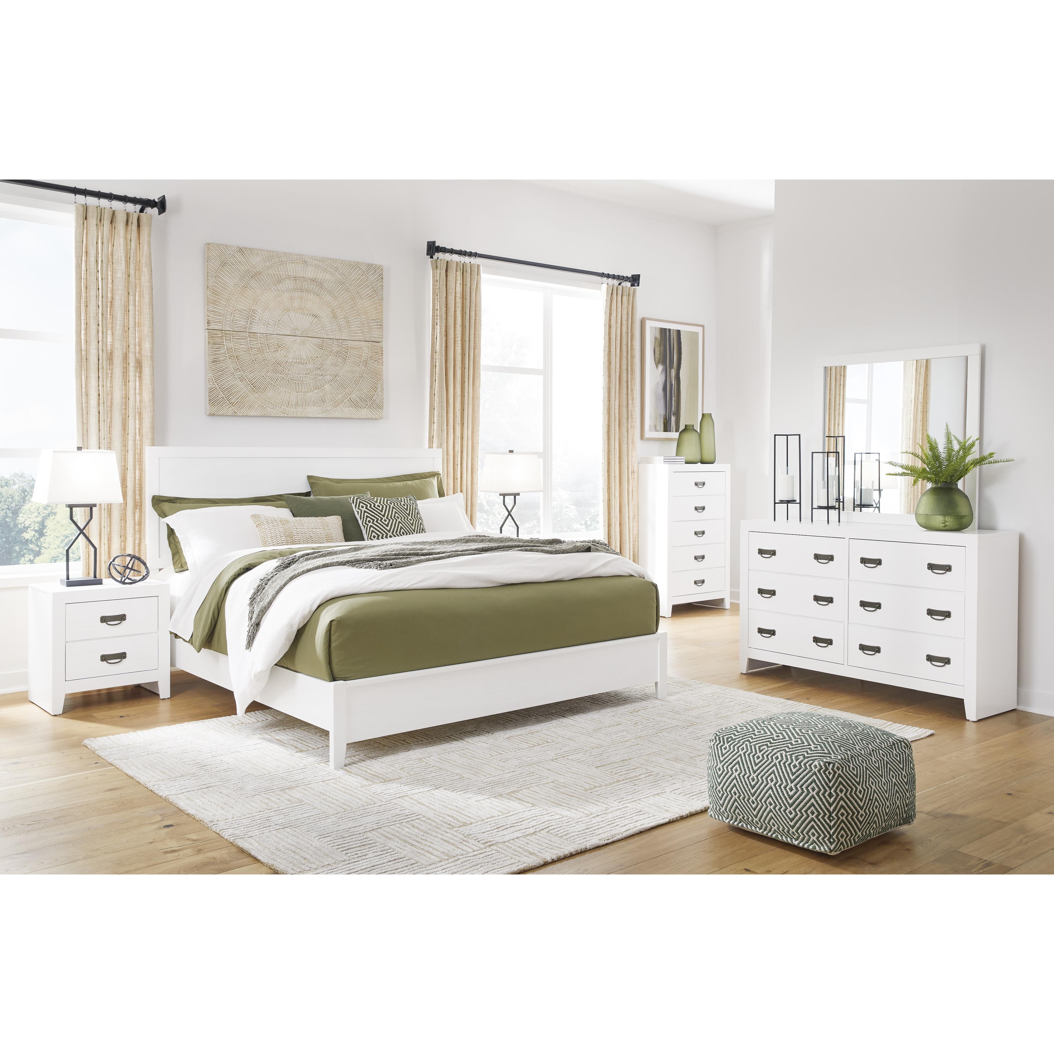 Diamond Modern Furniture Exclusive Design Binterglen 2-Drawer Nightstand B427-92 IMAGE 10