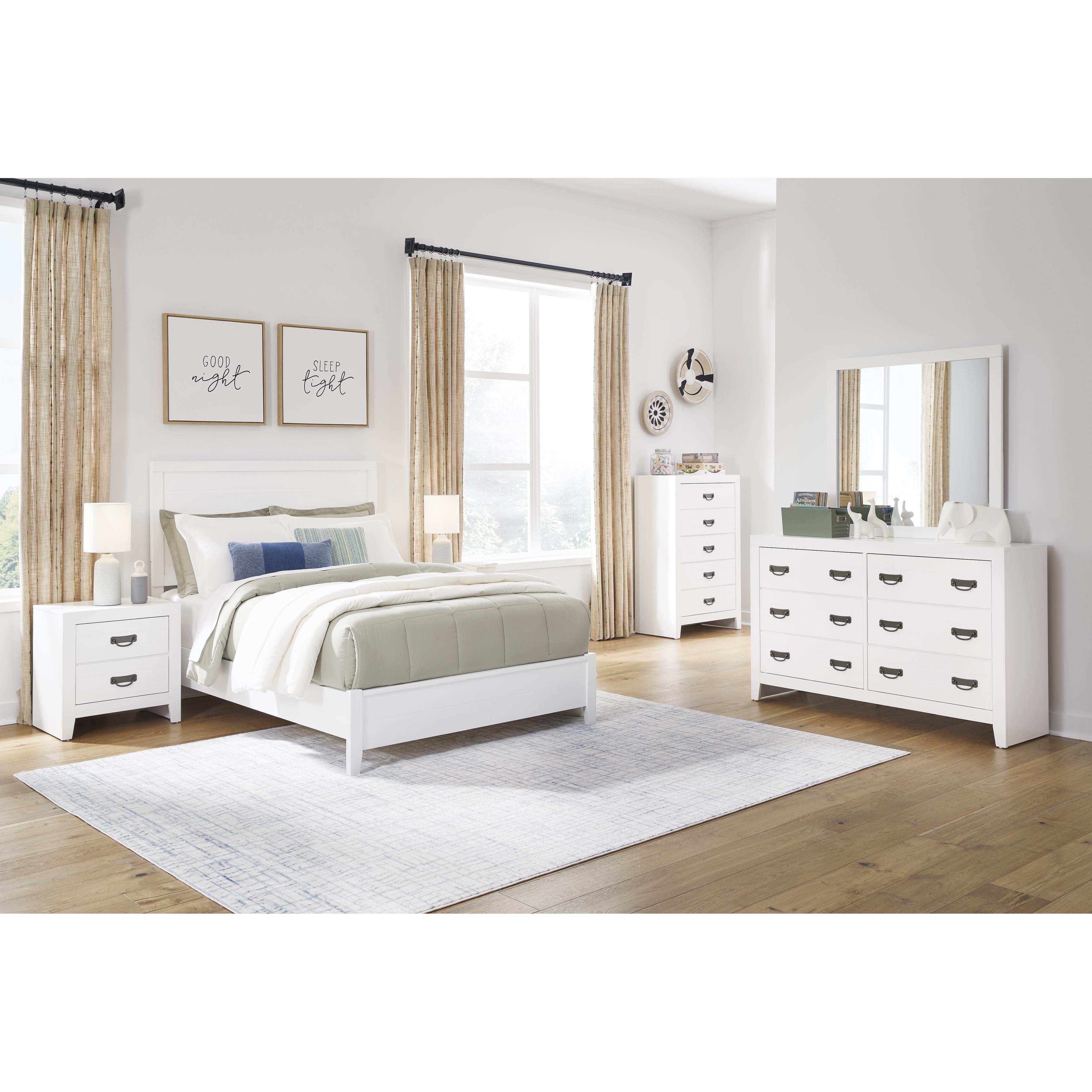 Diamond Modern Furniture Exclusive Design Binterglen 6-Drawer Dresser with Mirror B427-31/B427-36 IMAGE 12