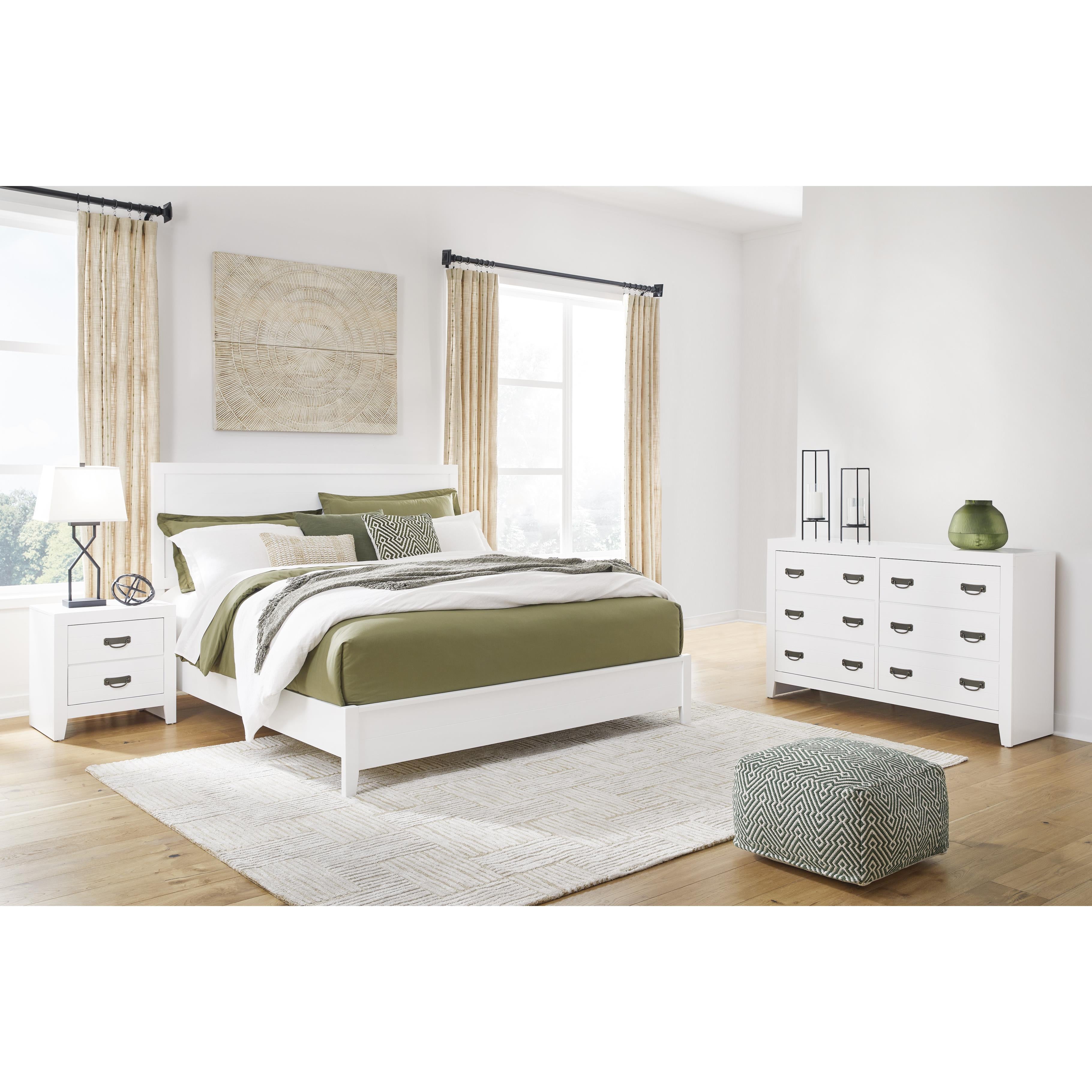 Diamond Modern Furniture Exclusive Design Binterglen King Panel Bed B427-82/B427-97 IMAGE 9