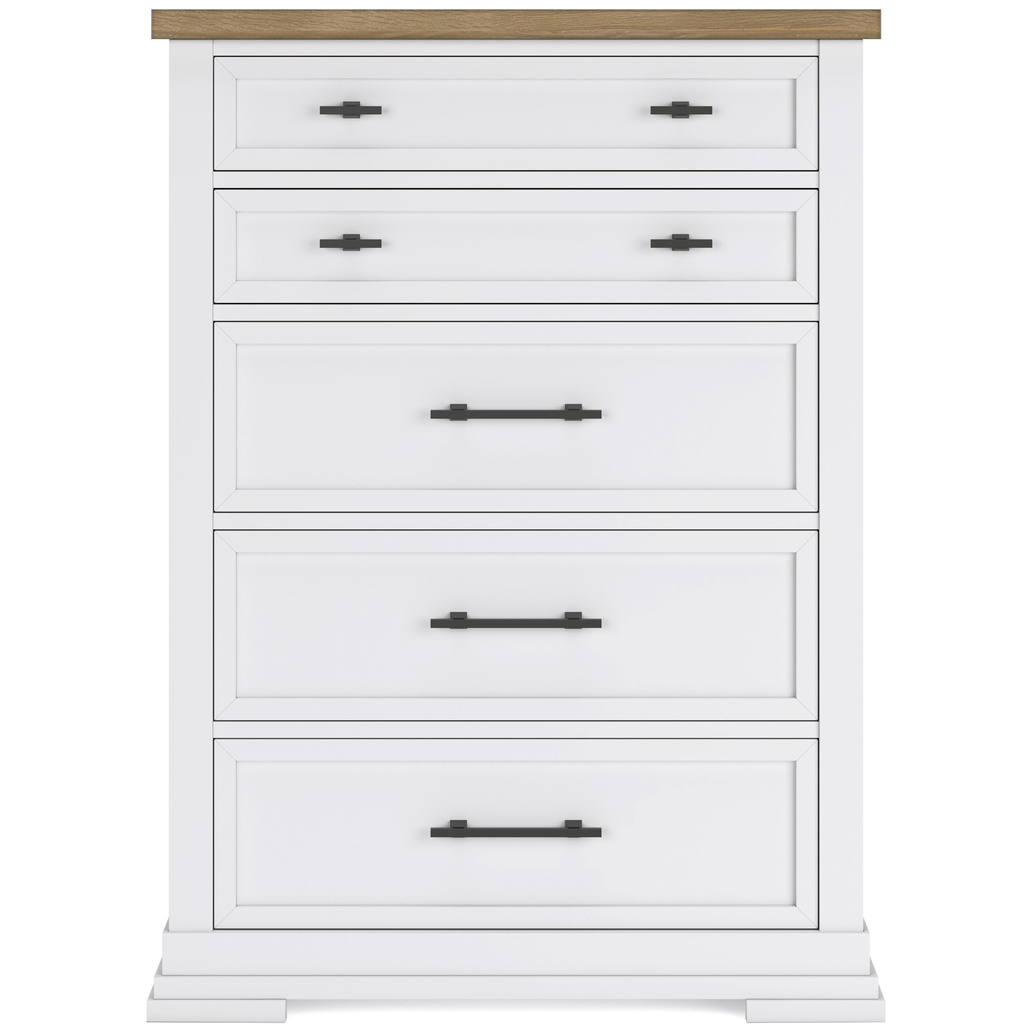 Diamond Modern Furniture Exclusive Design Ashbryn 5-Drawer Chest B844-46 IMAGE 3