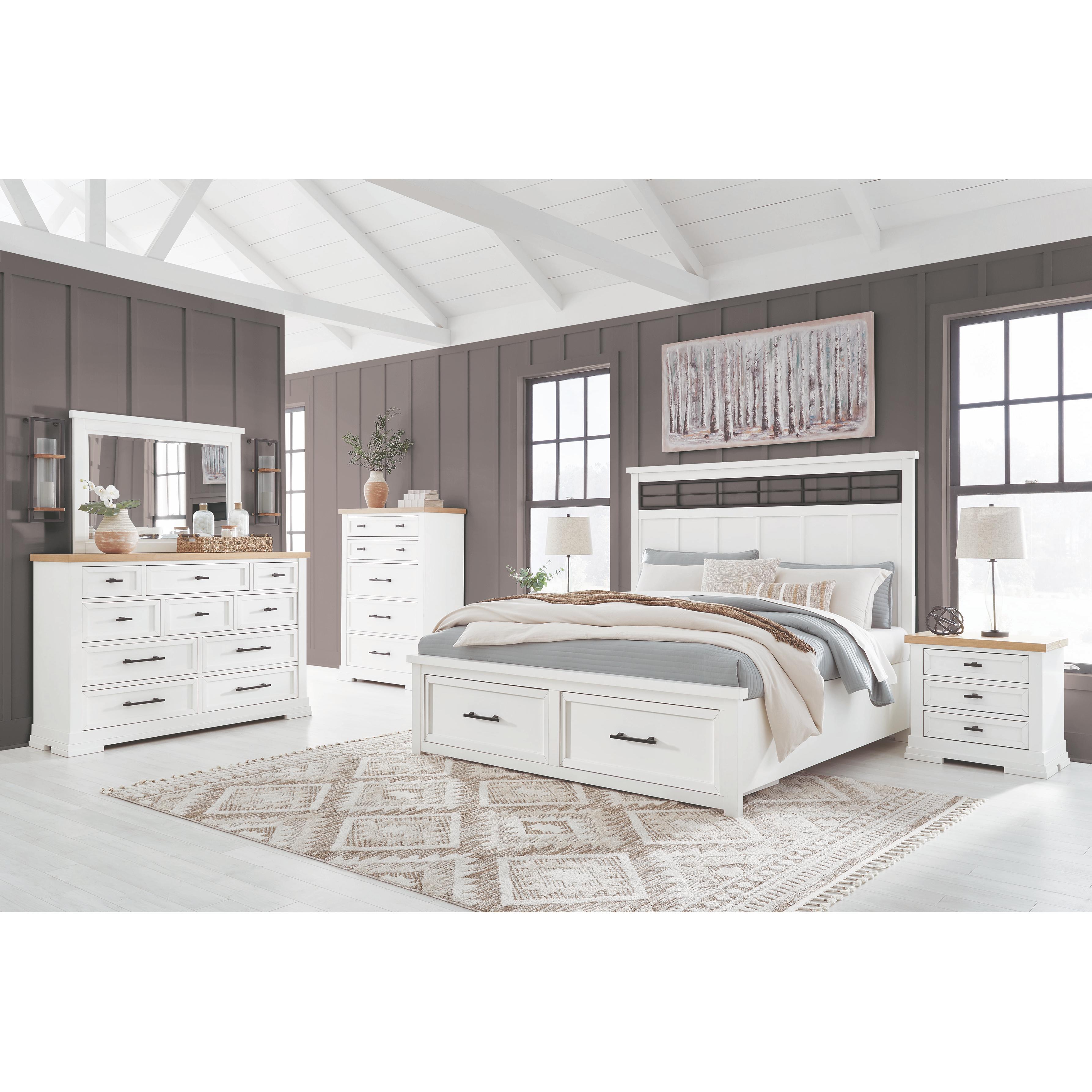 Diamond Modern Furniture Exclusive Design Ashbryn 3-Drawer Nightstand B844-93 IMAGE 13