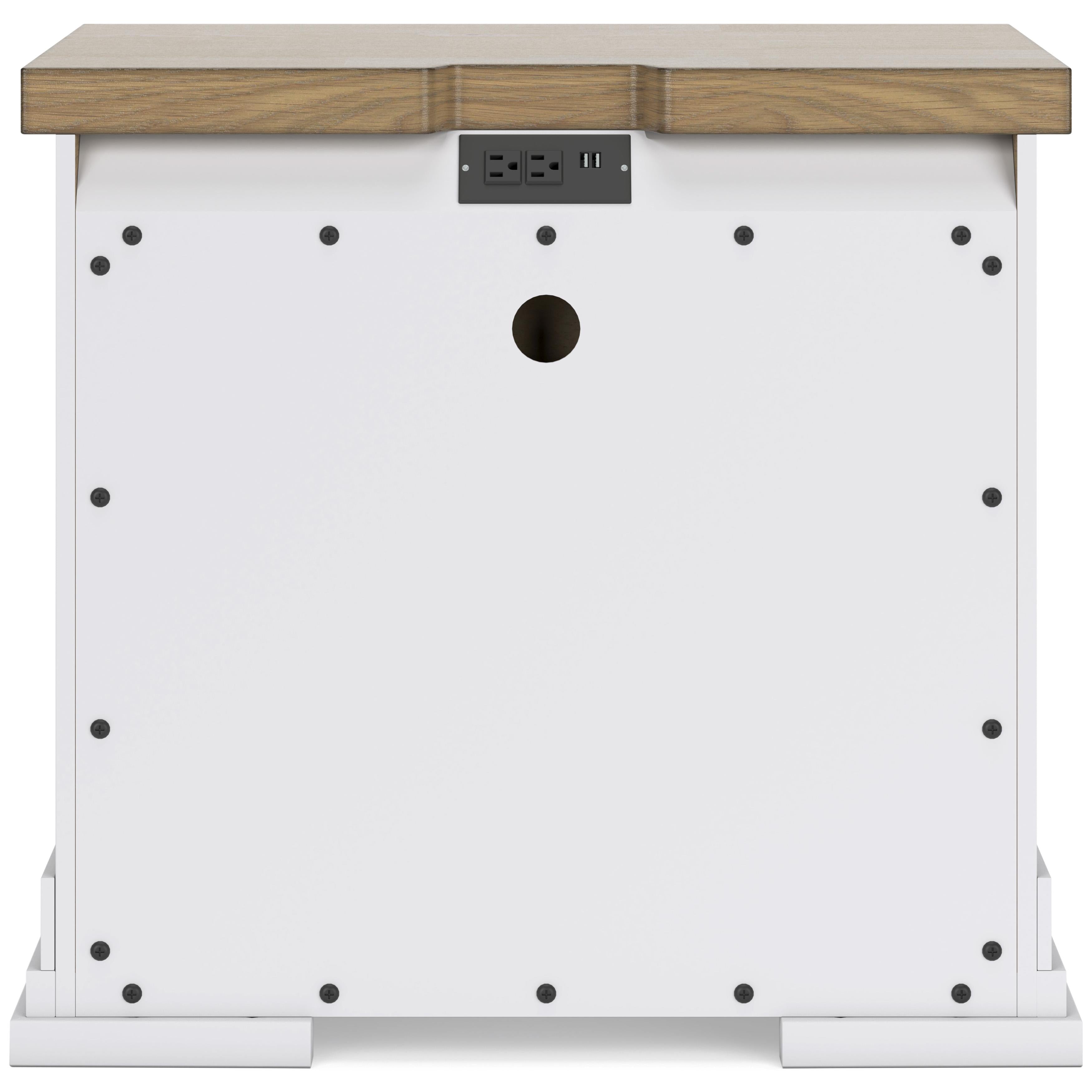 Diamond Modern Furniture Exclusive Design Ashbryn 3-Drawer Nightstand B844-93 IMAGE 5