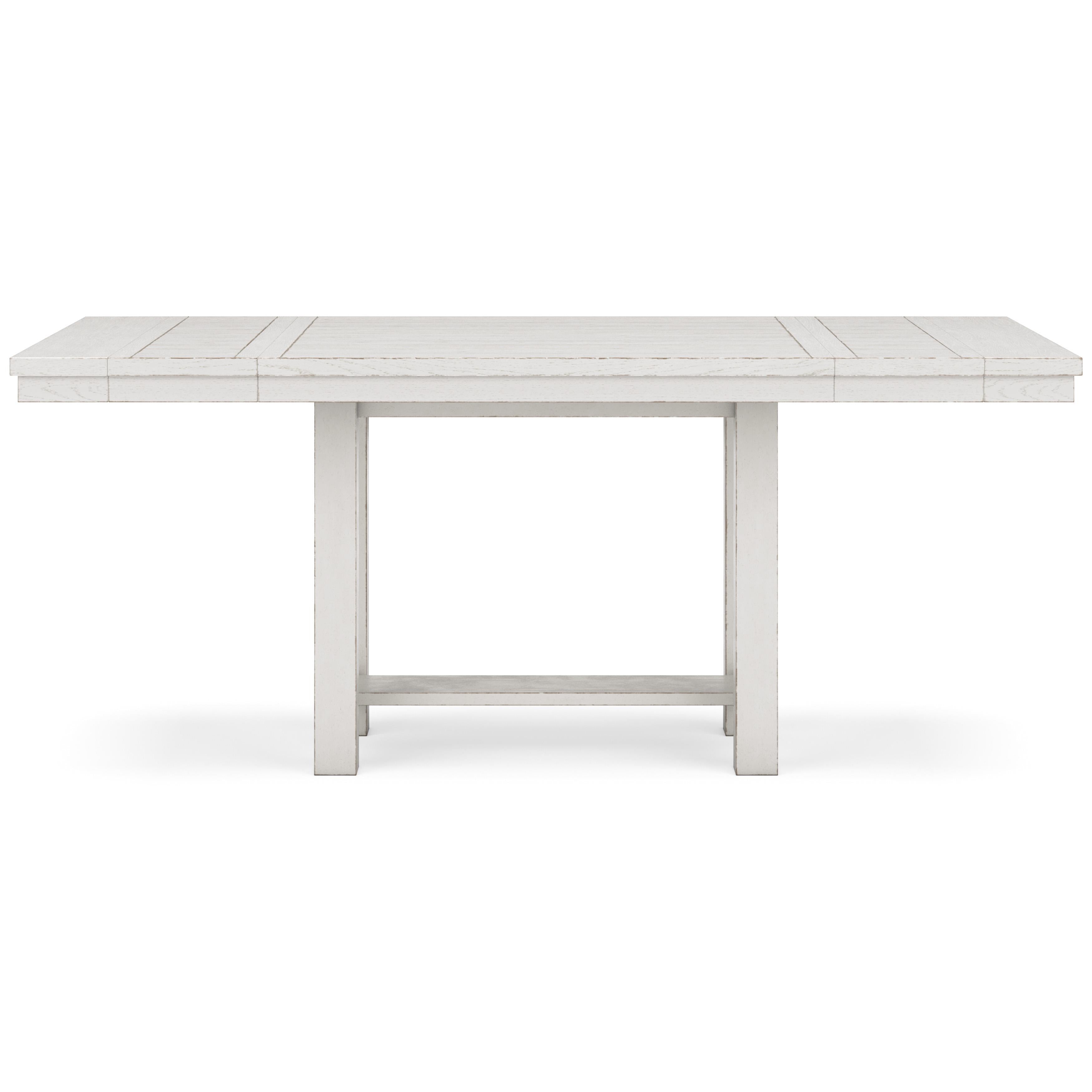 Signature Design by Ashley Robbinsdale Counter Height Dining Table with Trestle Base D642-32 IMAGE 2