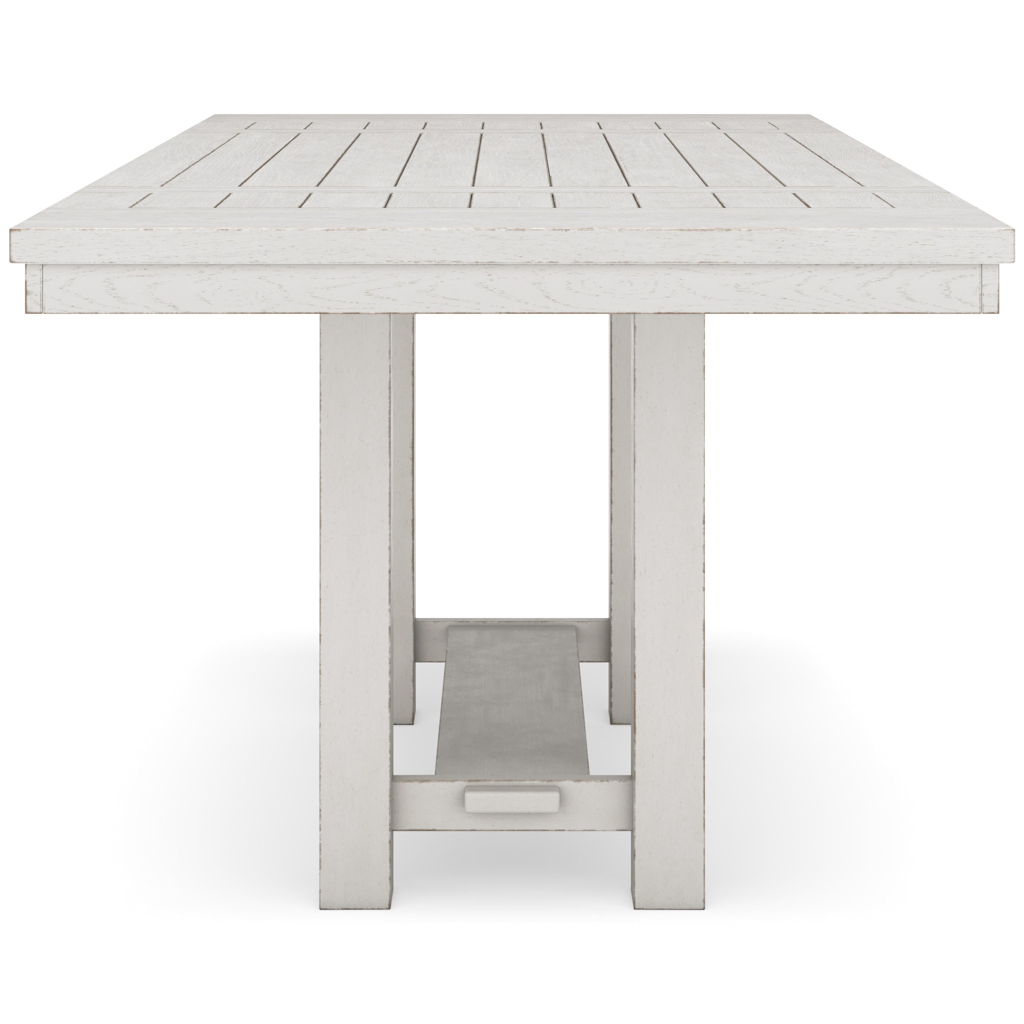 Signature Design by Ashley Robbinsdale Counter Height Dining Table with Trestle Base D642-32 IMAGE 3