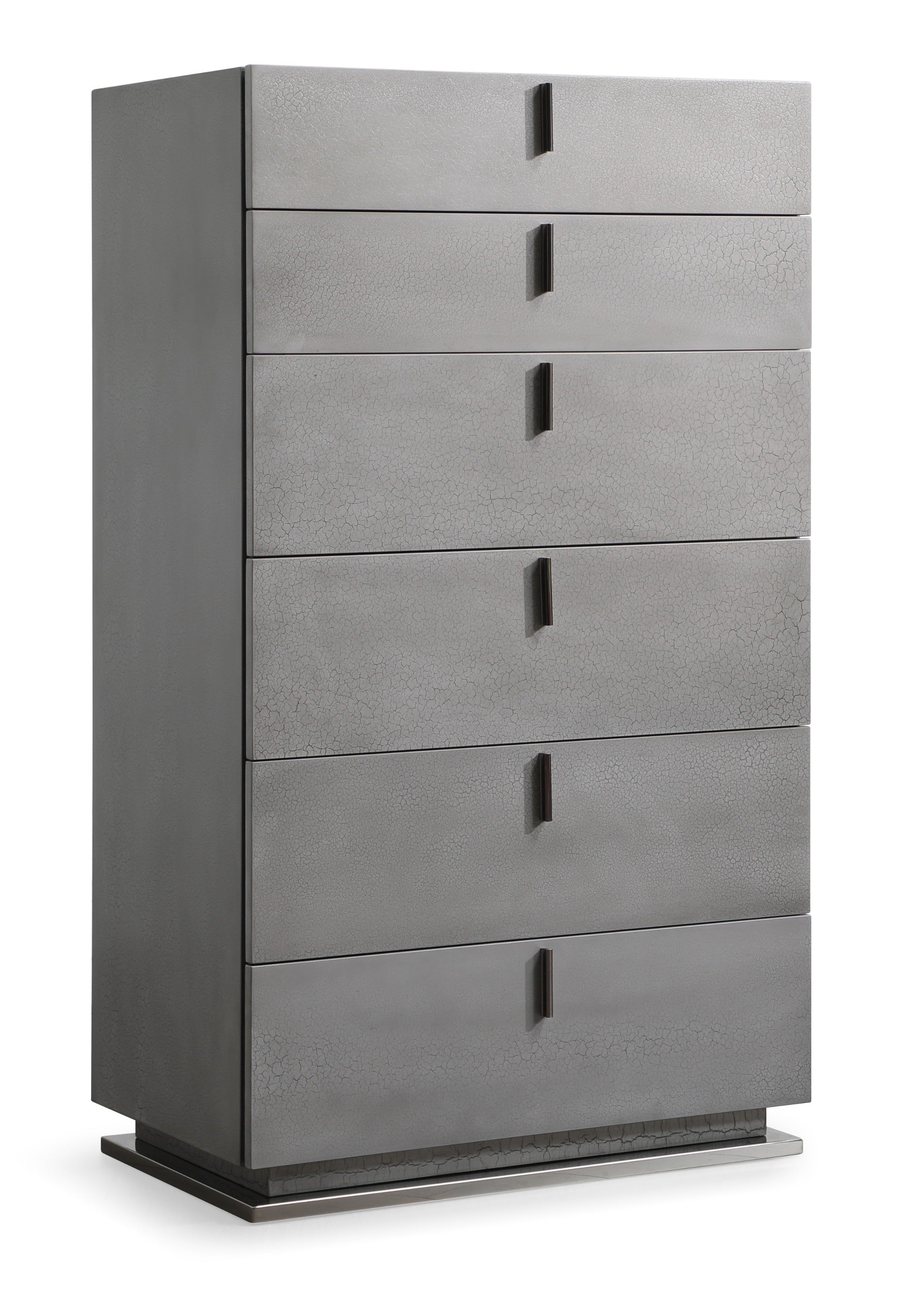 Modrest Buckley - Modern Grey Crackle Chest