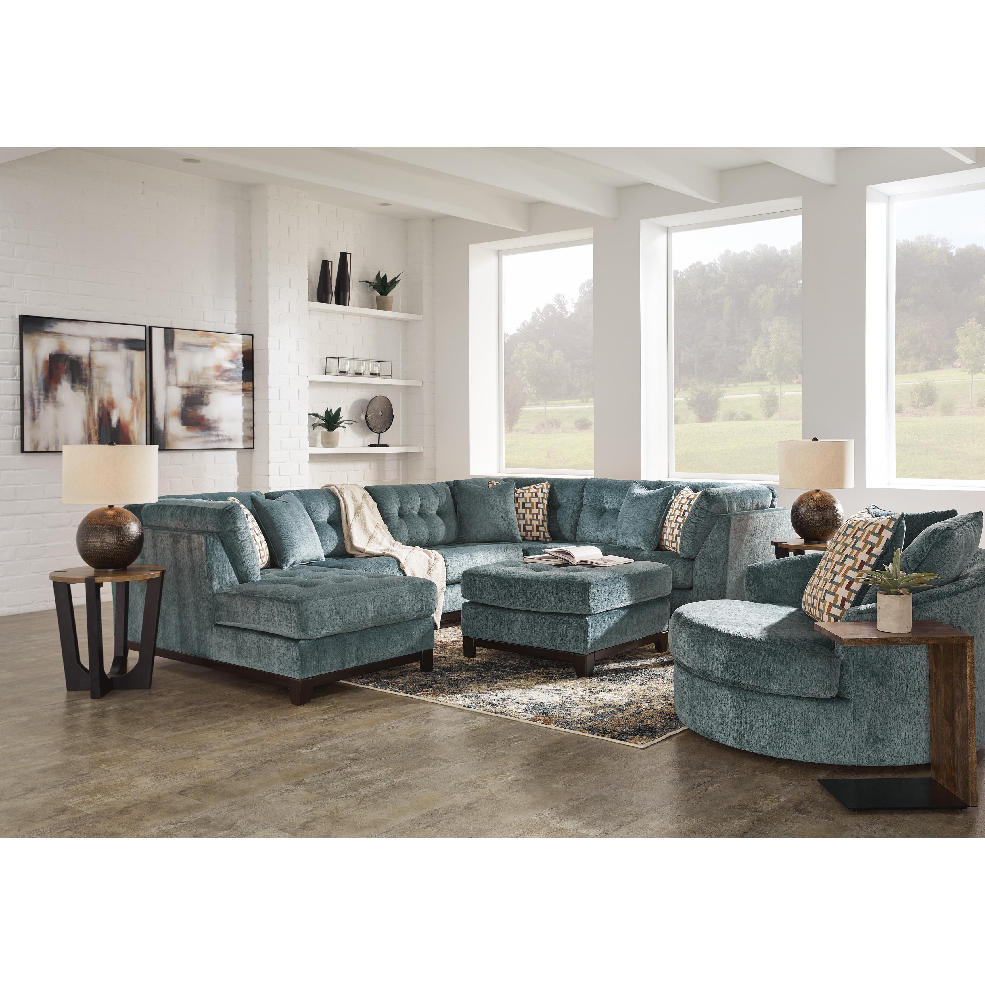 Ashley Laylabrook Swivel Fabric Accent Chair 9220621 IMAGE 8