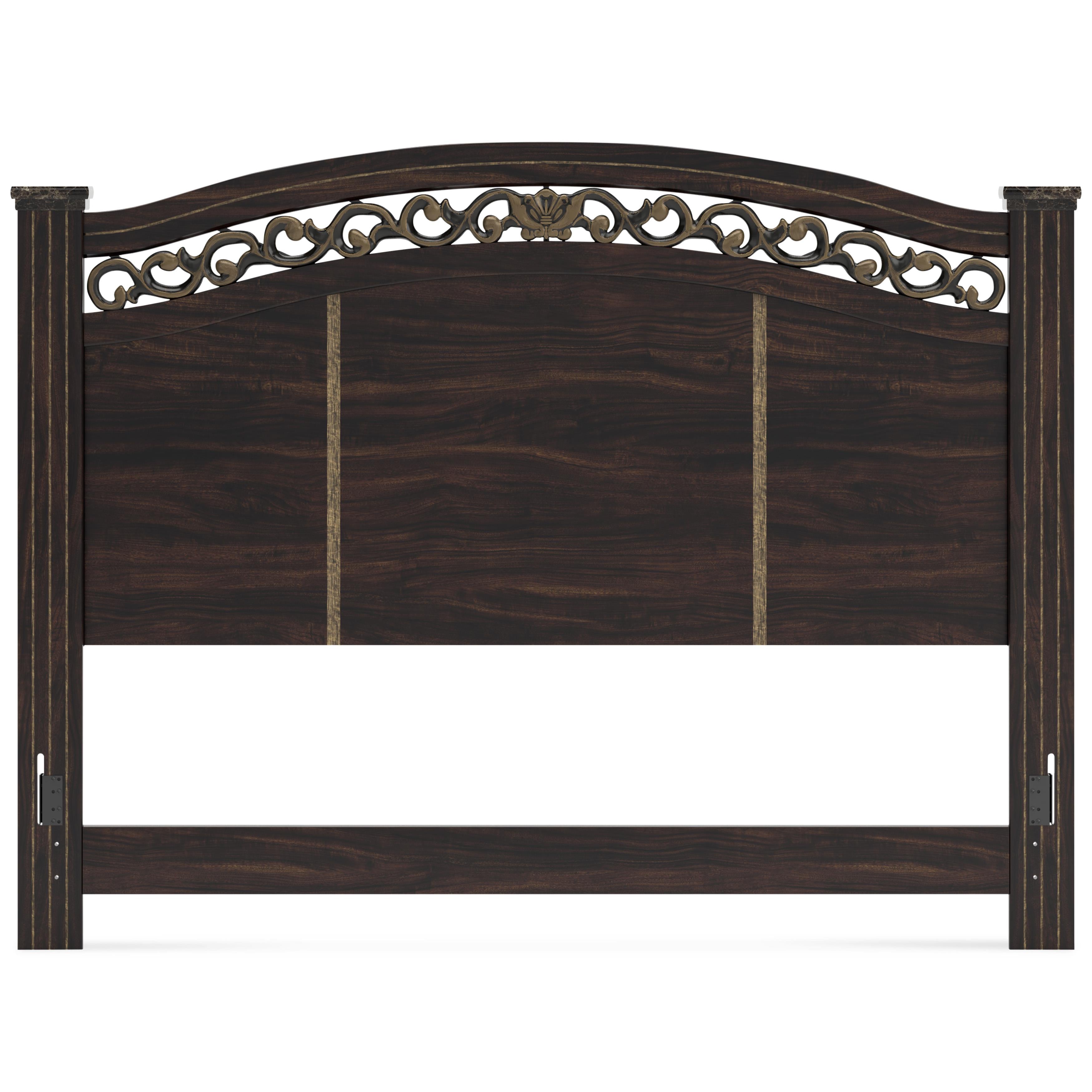 Signature Design by Ashley Glosmount B1055-68 King Poster Headboard IMAGE 2