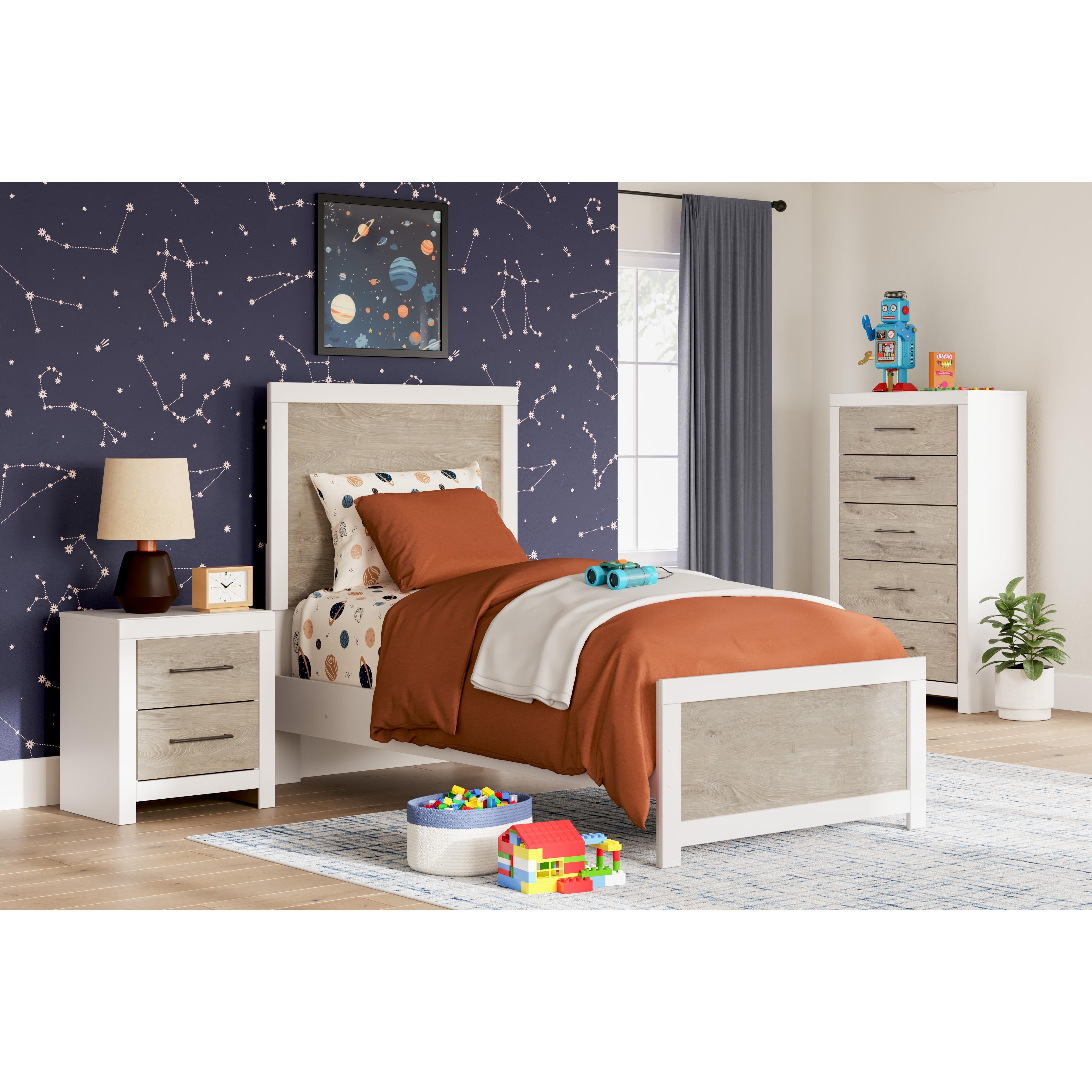 Signature Design by Ashley Charbitt Twin Panel Bed B2035-53/B2035-83 IMAGE 9