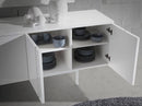 Modrest Mario - Modern White Veneer Buffet