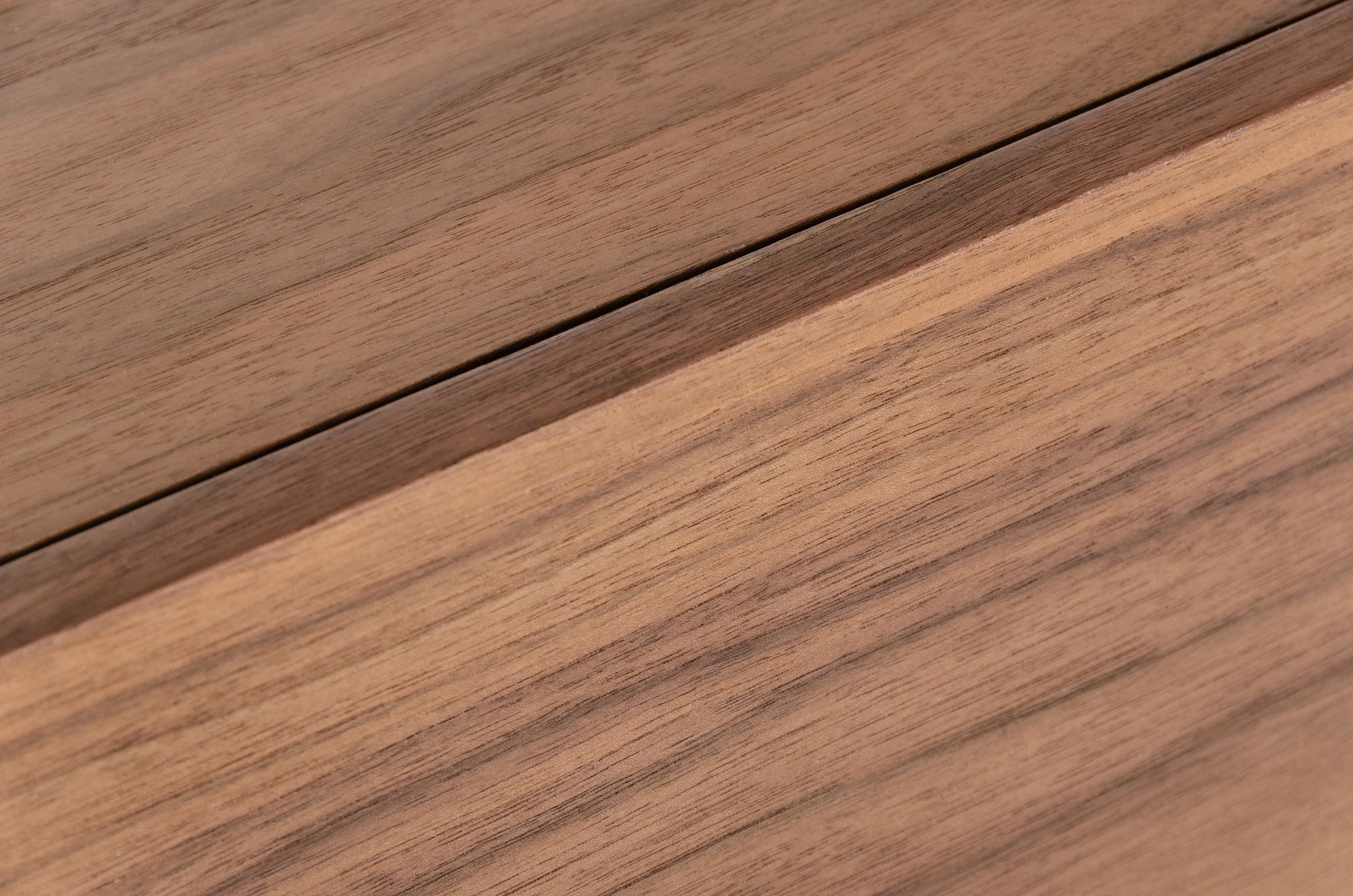 Modrest Gilroy - Modern Walnut & Stainless Steel Buffet