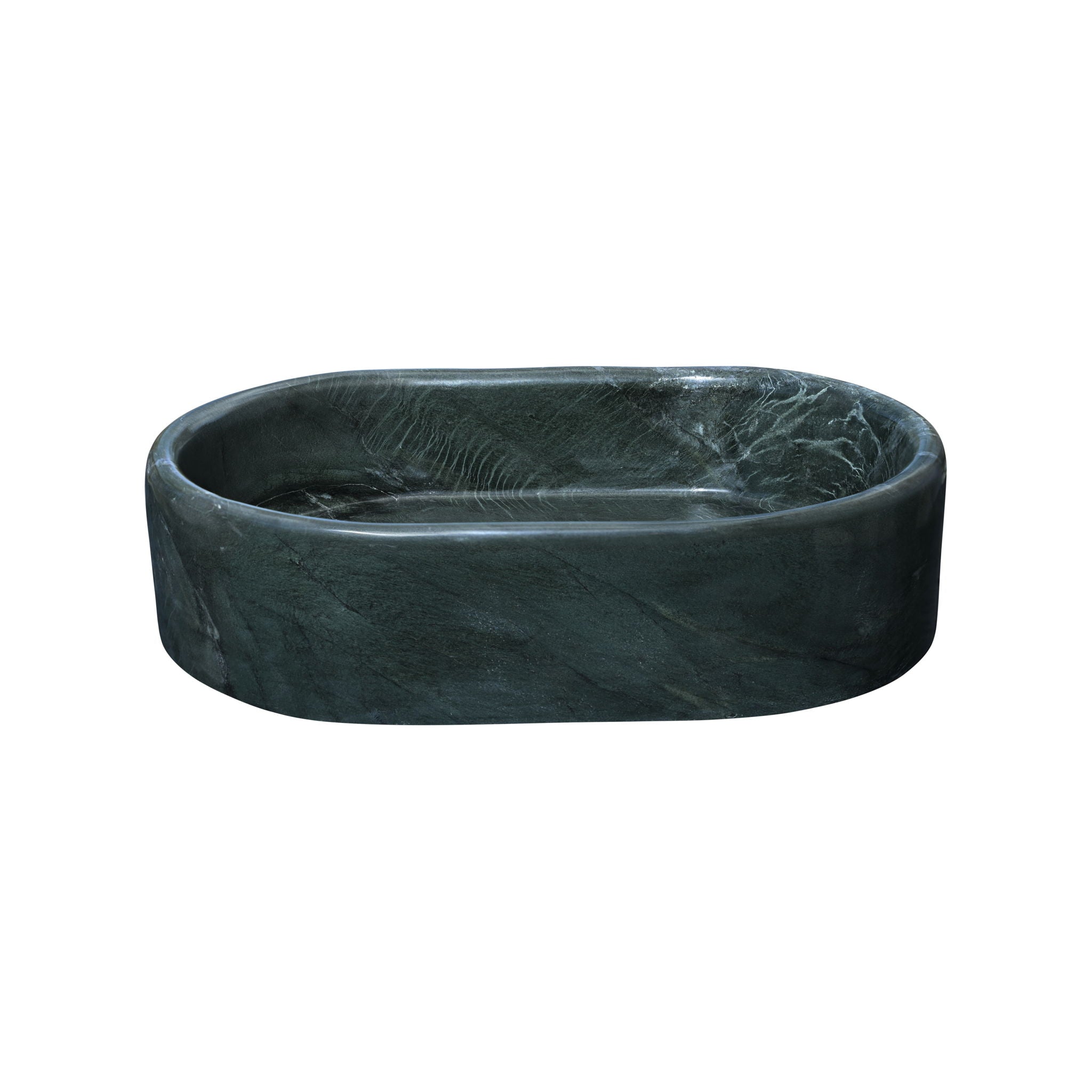 Bathroom Vessel Sink, Semi Polished Surface