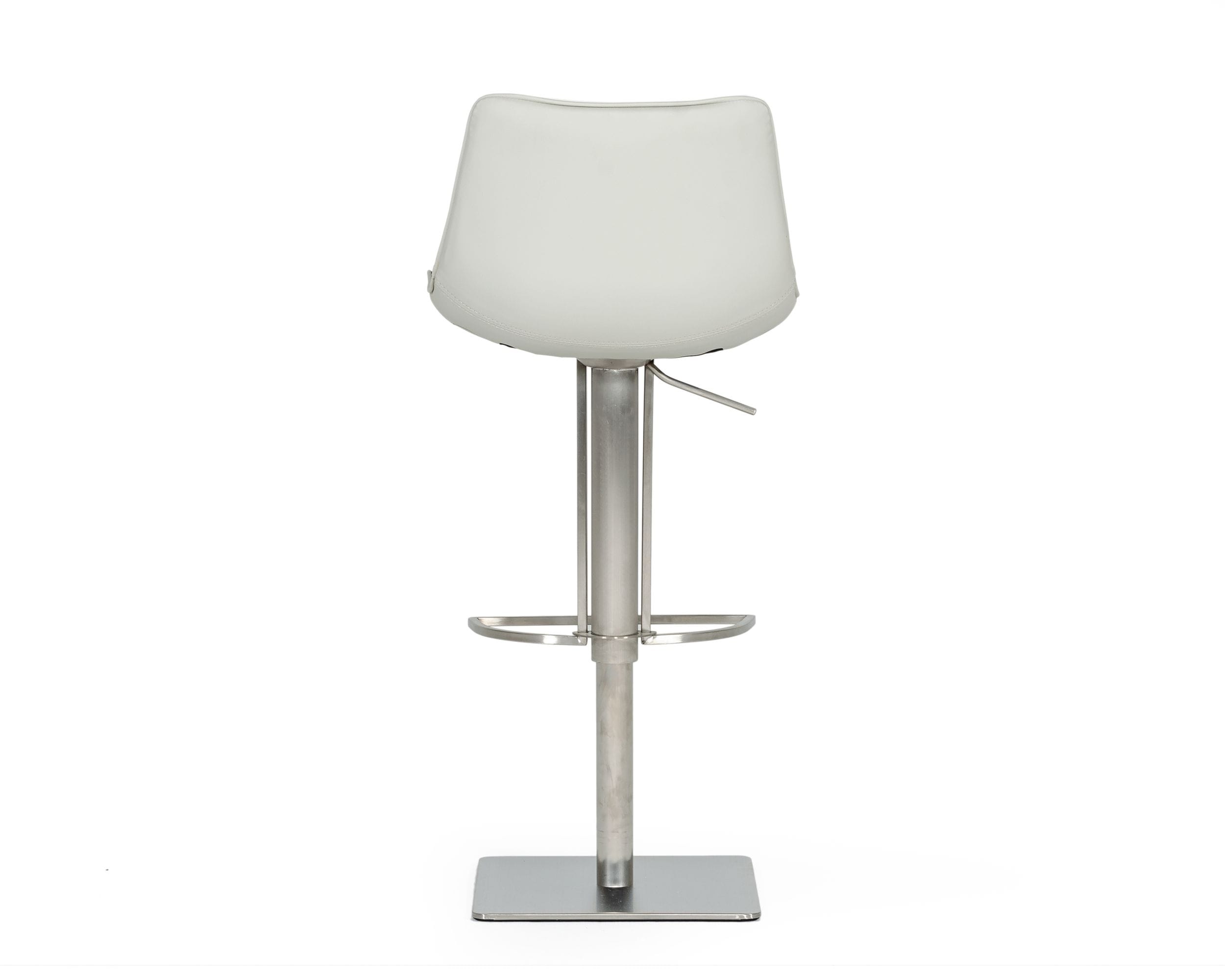 Modrest Manning - Modern Light Grey Bar Stool