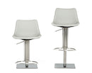 Modrest Manning - Modern Light Grey Bar Stool