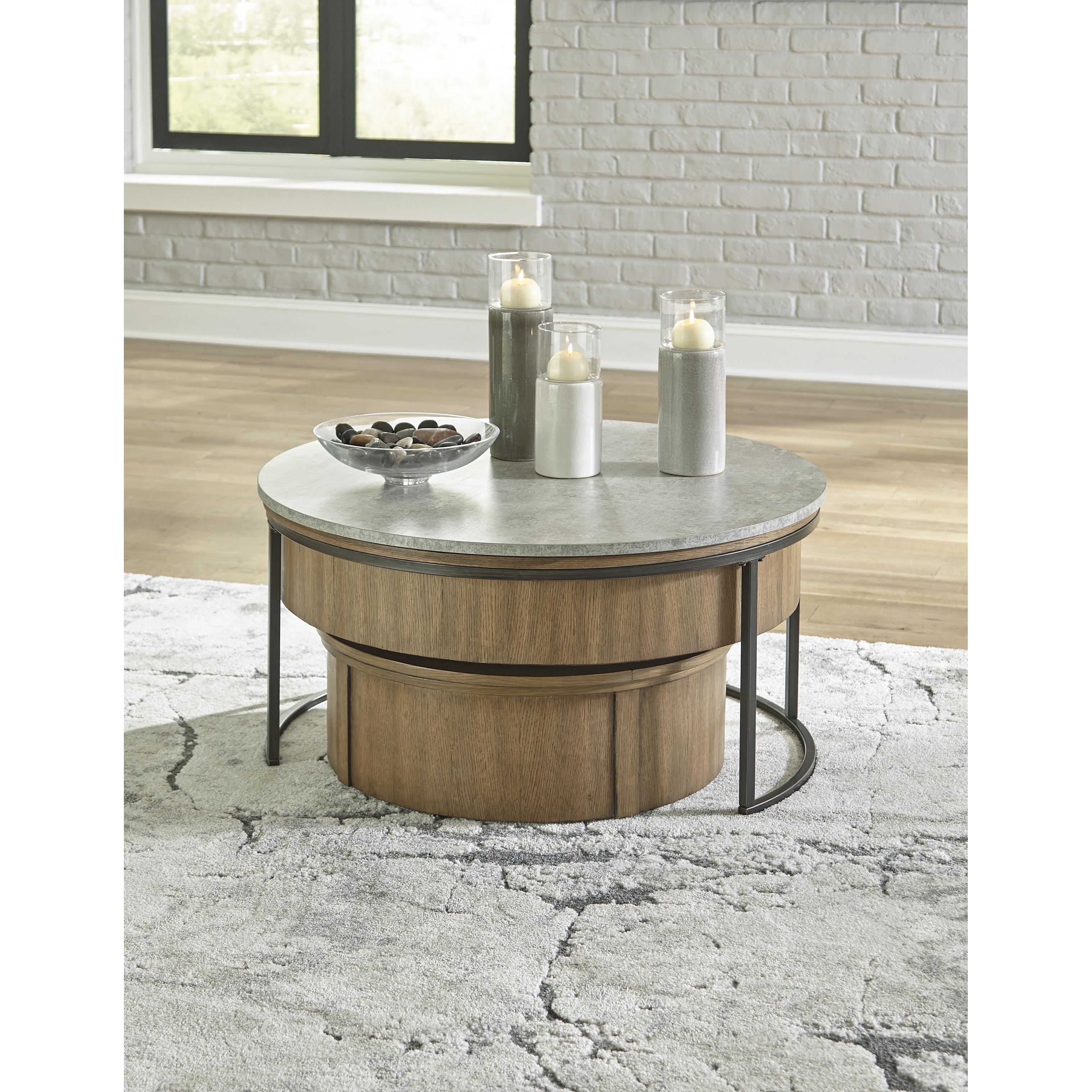 Signature Design by Ashley Fridley Lift Top Occasional Table Set T964-8/T964-6/T964-3 IMAGE 7