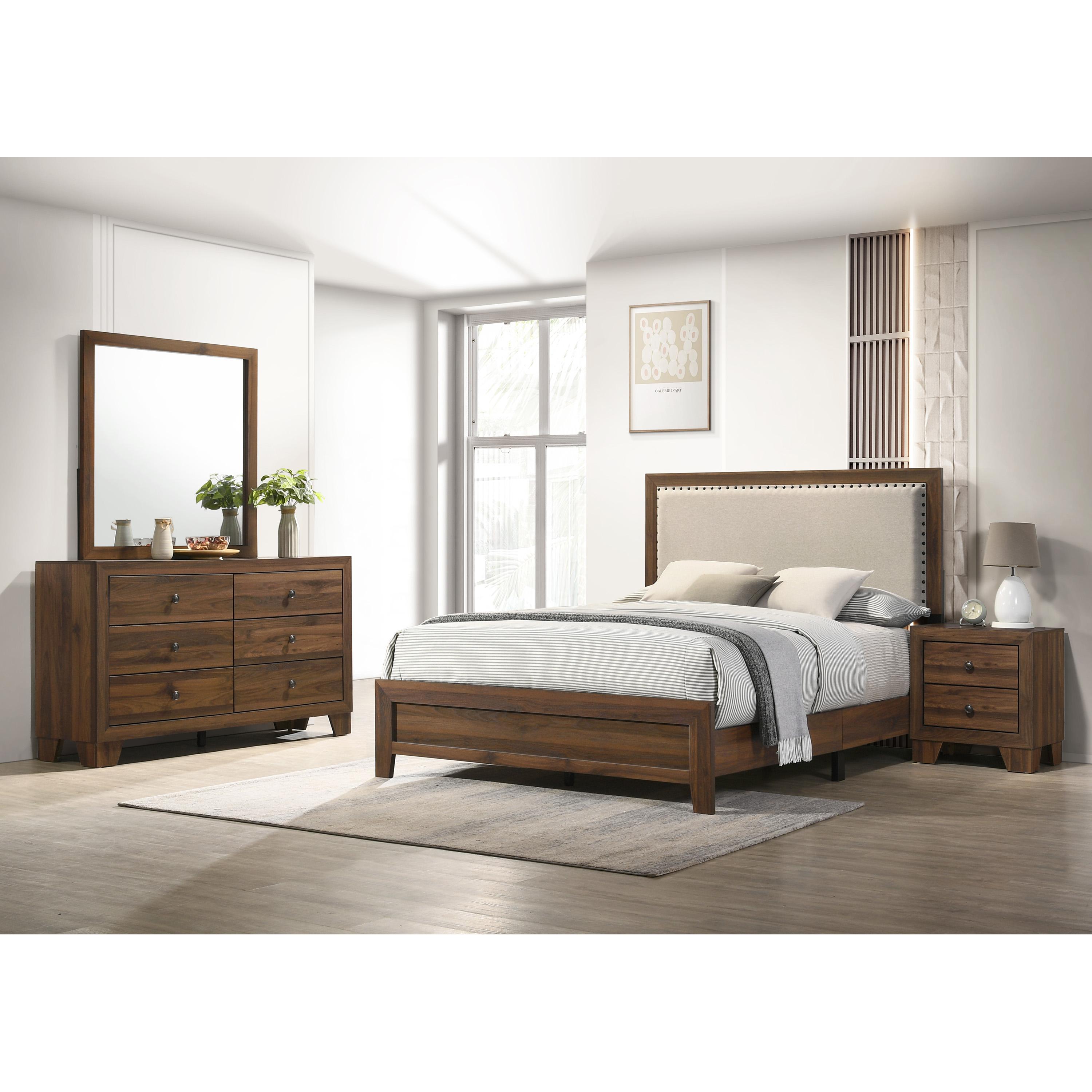 Crown Mark Millie B9255-K-BED King Upholstered Bed IMAGE 3