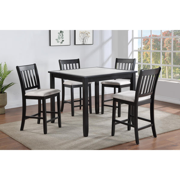 Crown Mark Salvador 5 pc Counter Height Dinette 2741SET IMAGE 1