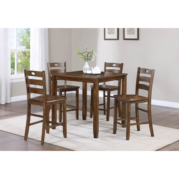 Crown Mark Ashborn 5 pc Counter Height Dinette 2767SET IMAGE 1