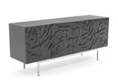 Modrest Gwen - Modern Grey High Gloss Buffet