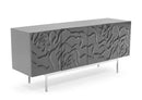 Modrest Gwen - Modern Grey High Gloss Buffet