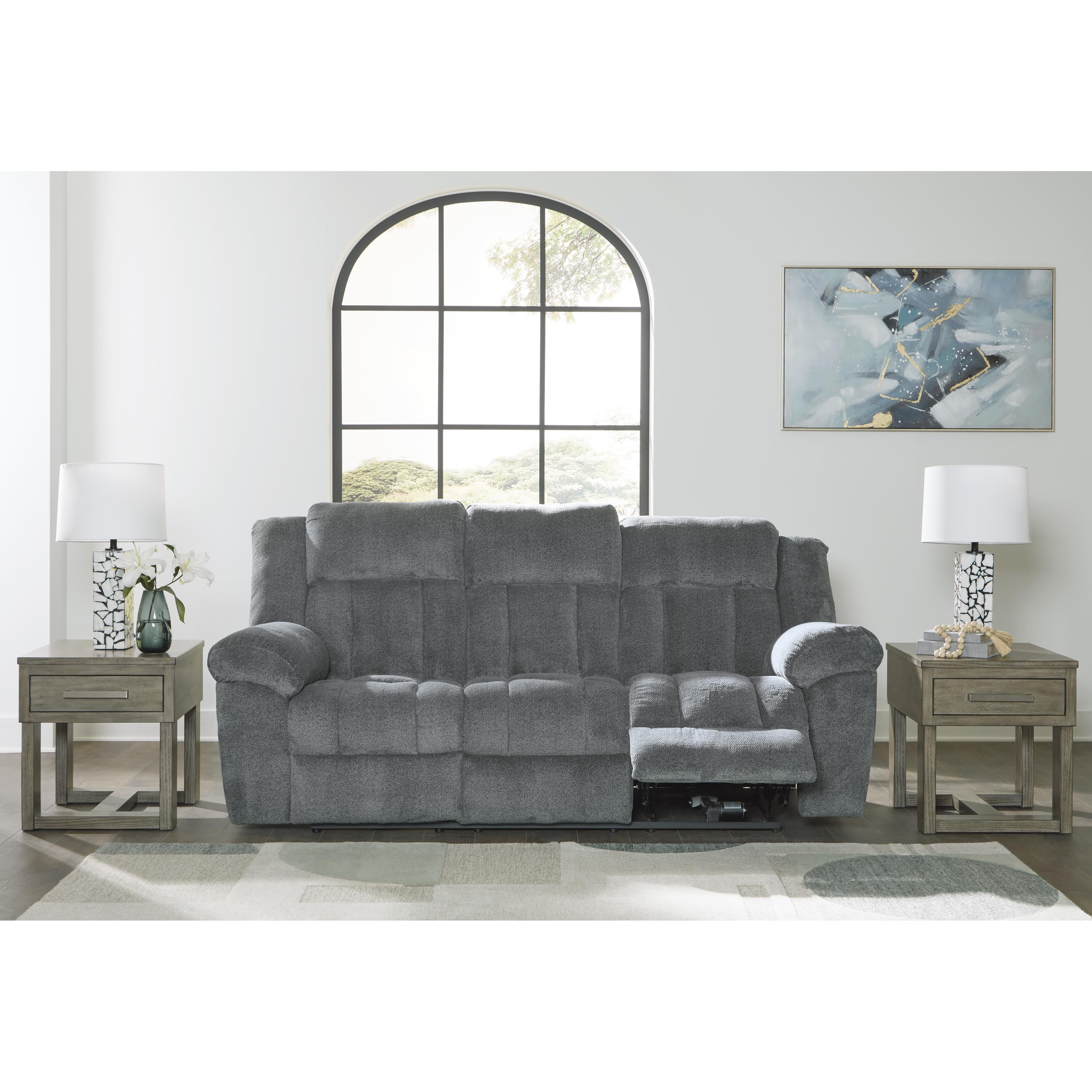 Signature Design by Ashley Tip-Off Power Reclining Fabric Sofa 6930415 IMAGE 7