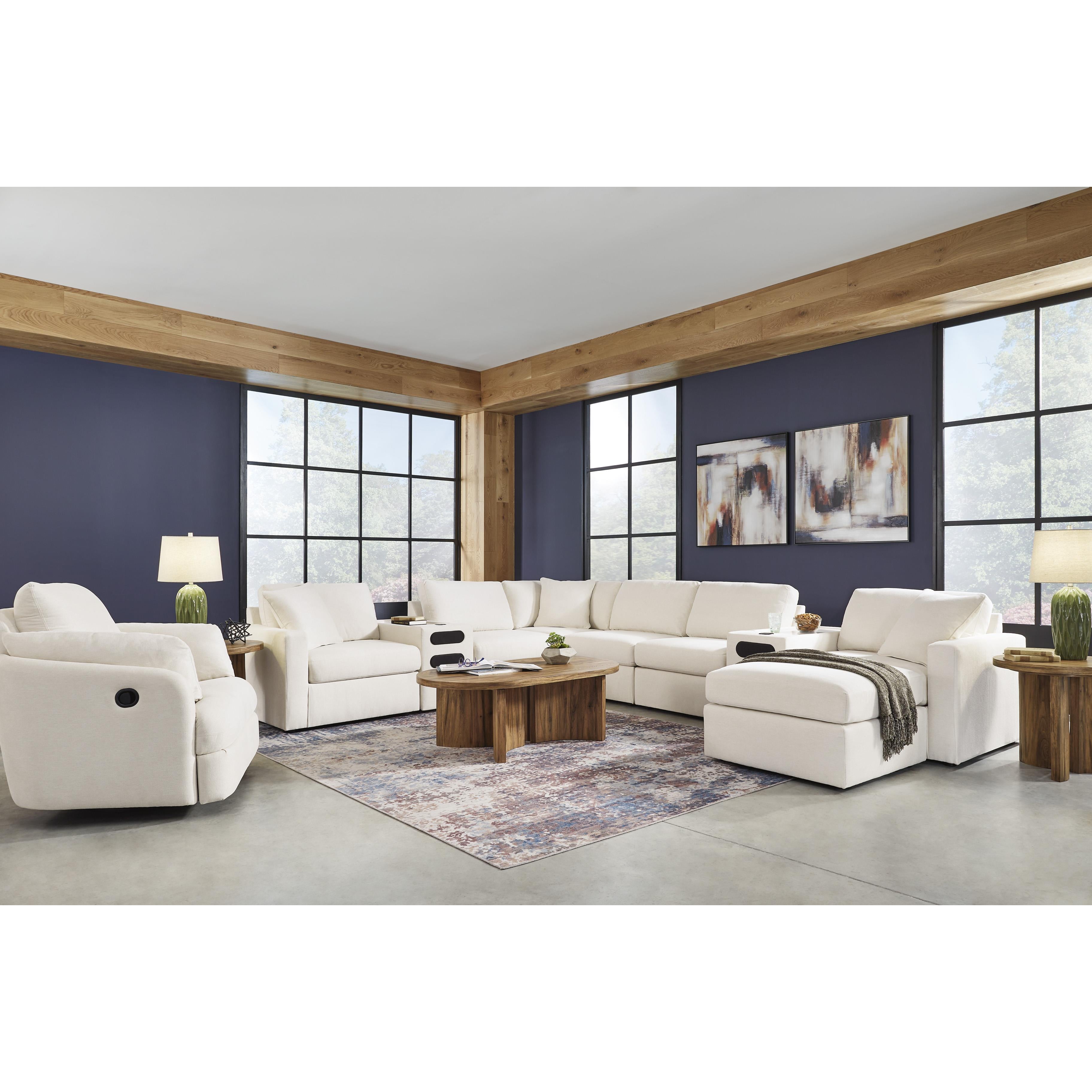 Signature Design by Ashley Modmax Swivel Glider Fabric Recliner 9210361 IMAGE 18