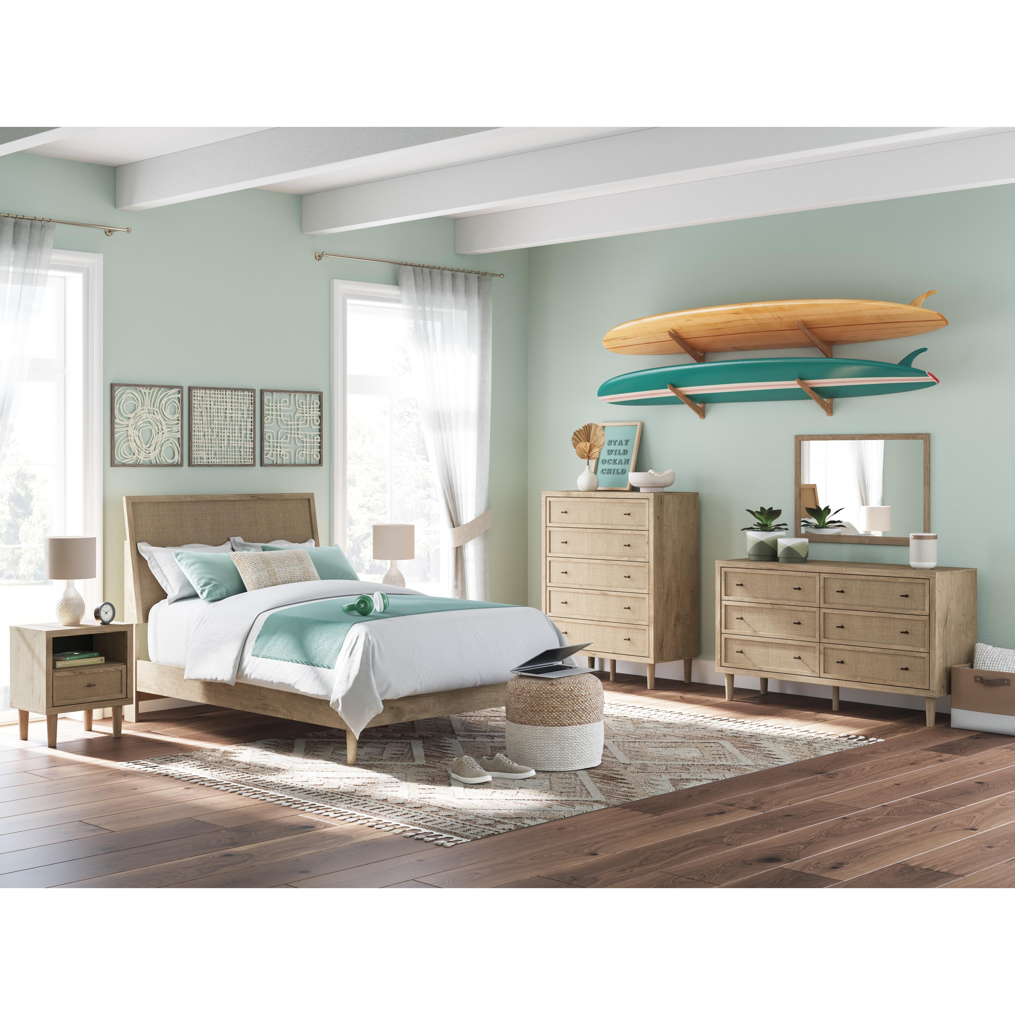 Diamond Modern Furniture Exclusive Design Cielden 6-Drawer Dresser B1199-231 IMAGE 12